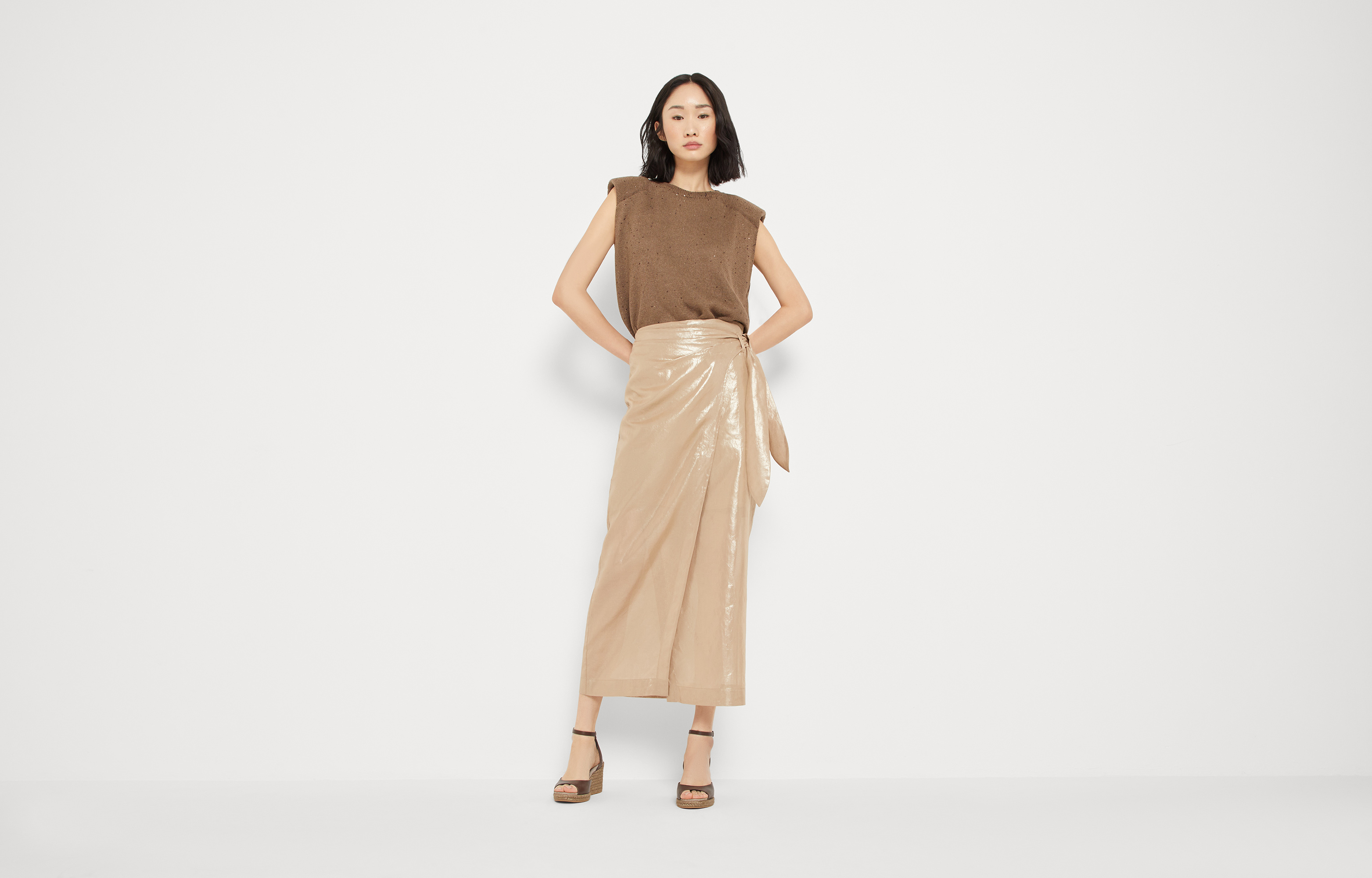 Midi Skirt - Horizontal view - View Full Screen