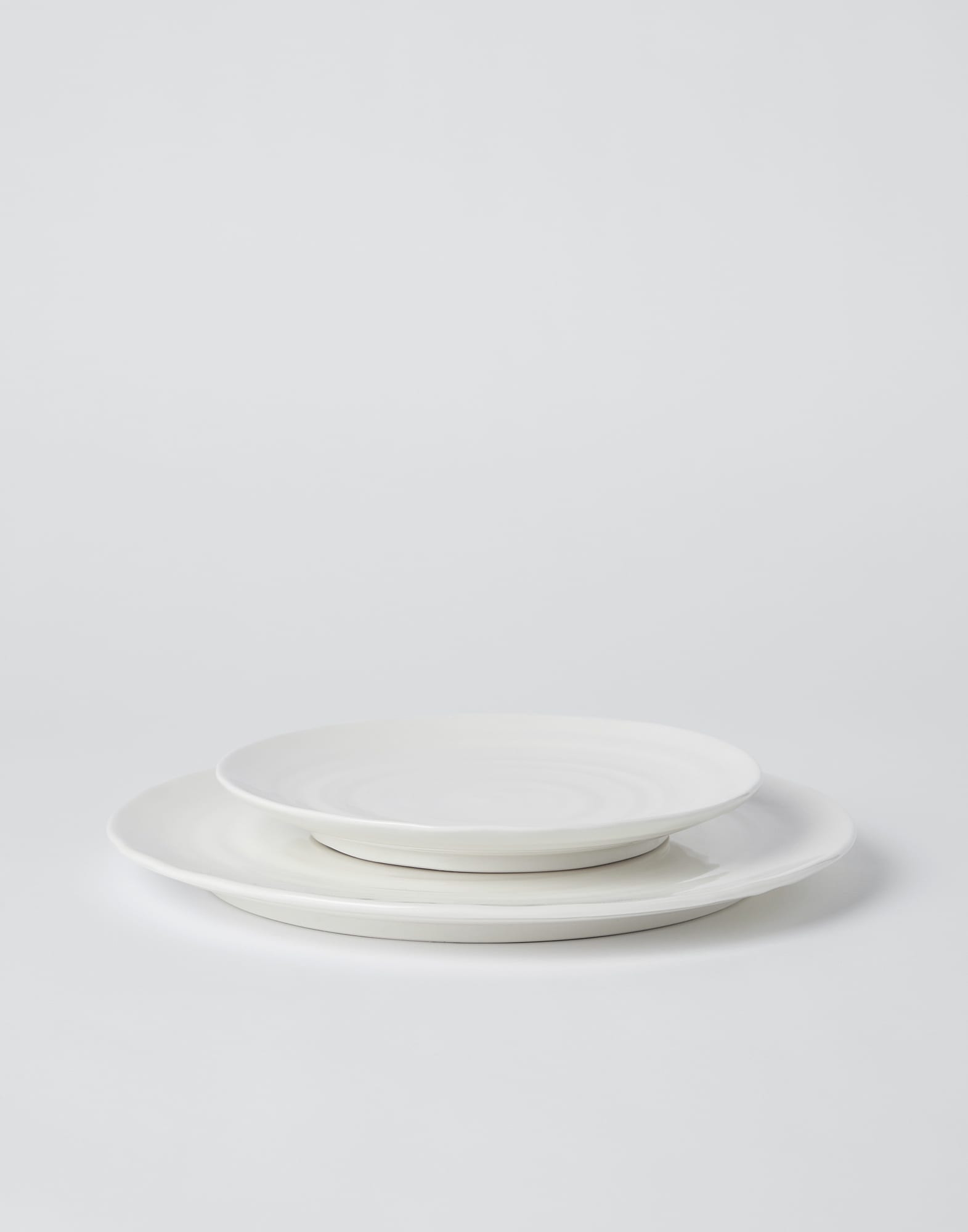 Plate set Milk Lifestyle - Brunello Cucinelli