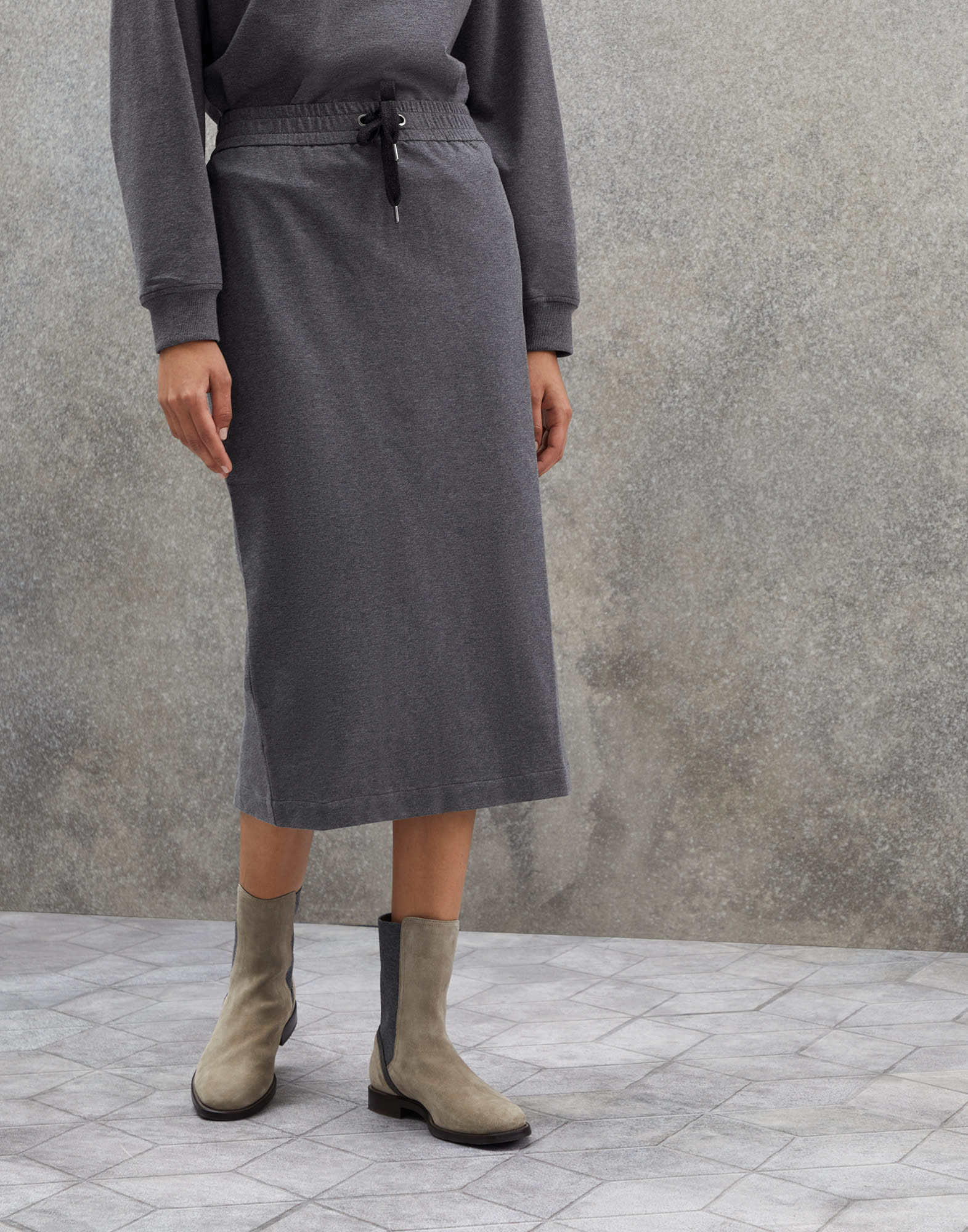 Pencil skirt Dark Grey Woman - Brunello Cucinelli