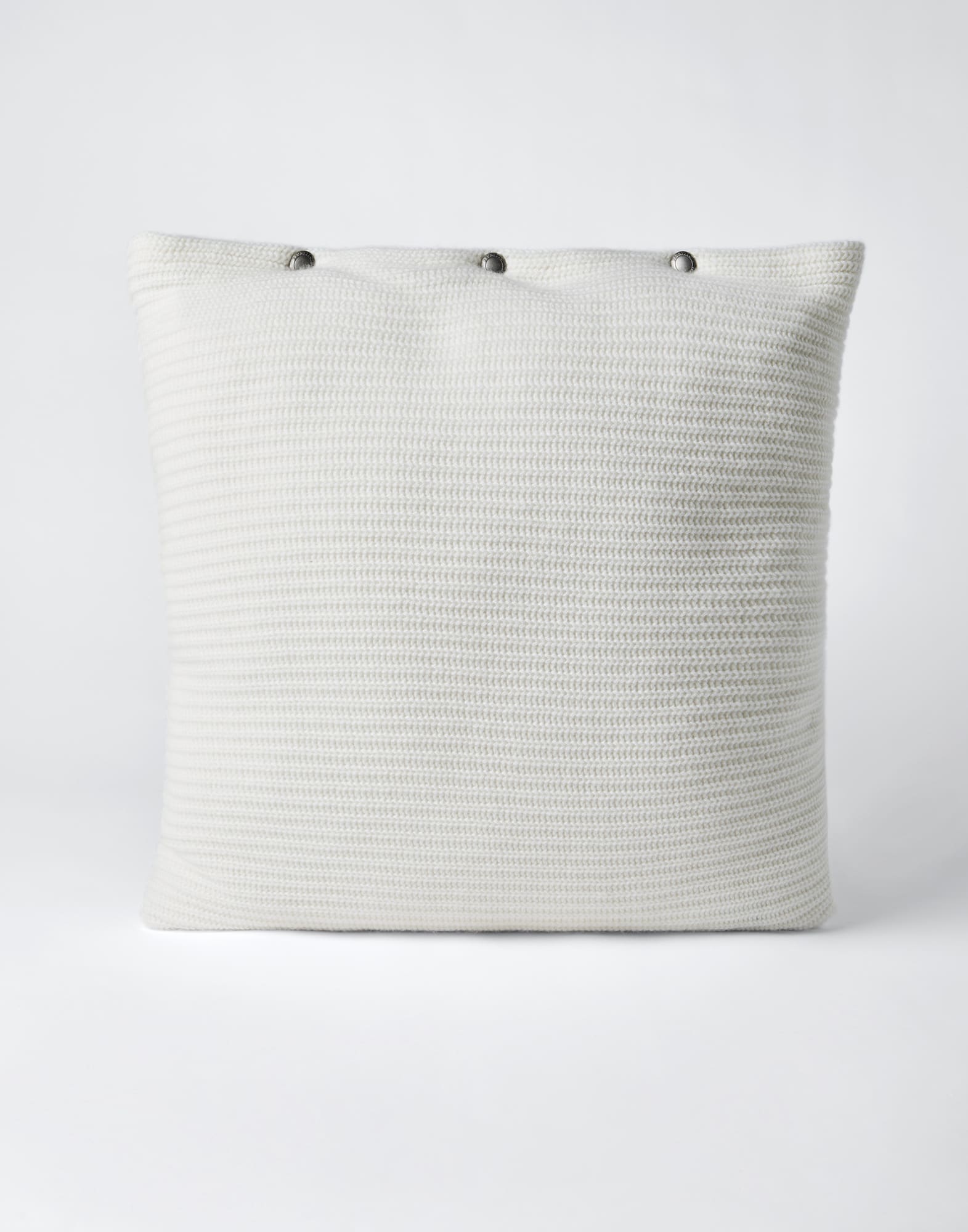 Cushion with cashmere cover White Lifestyle - Brunello Cucinelli