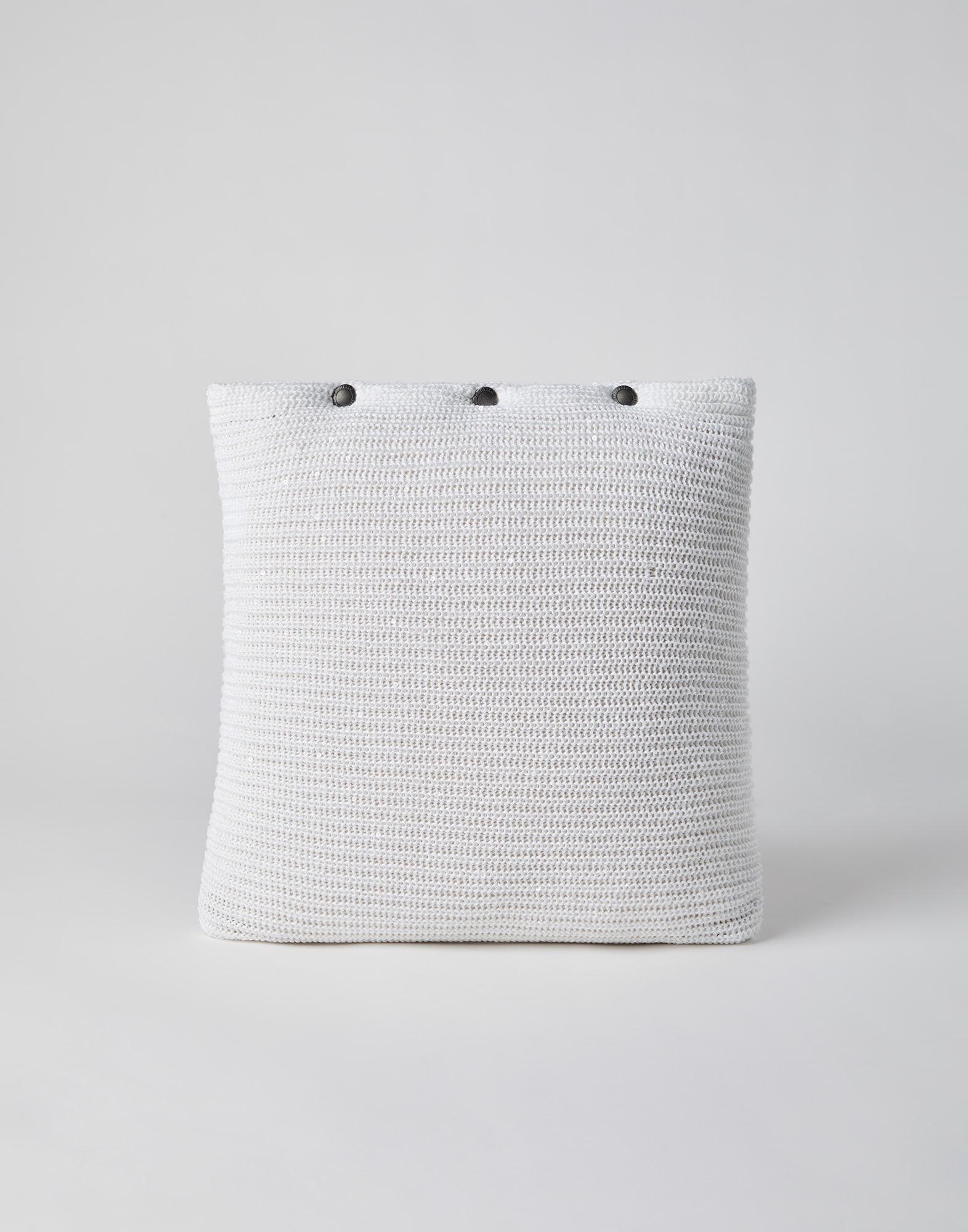 Cushion with cover White Lifestyle - Brunello Cucinelli