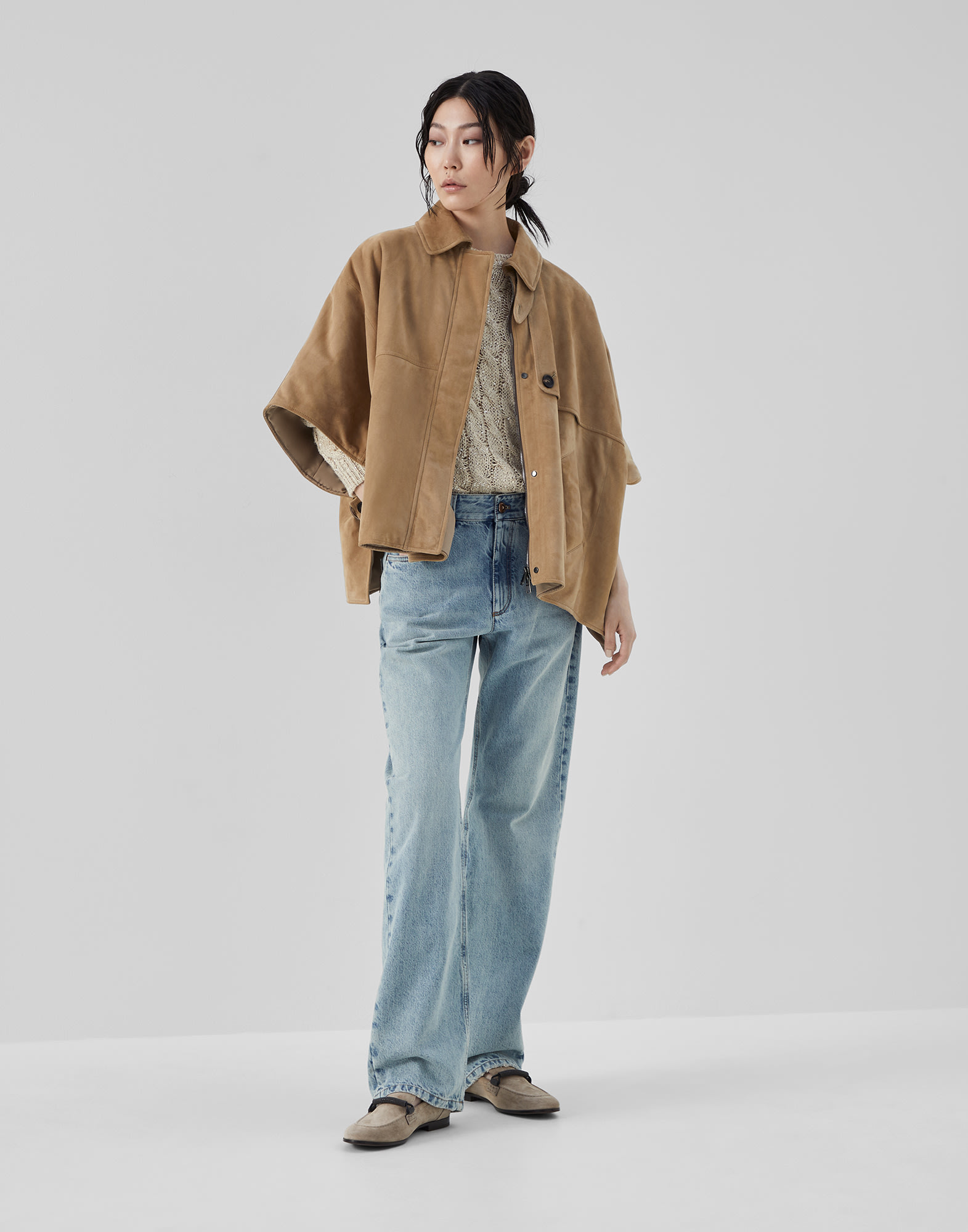 Five-pocket trousers (232MA095P5852) for Woman | Brunello Cucinelli