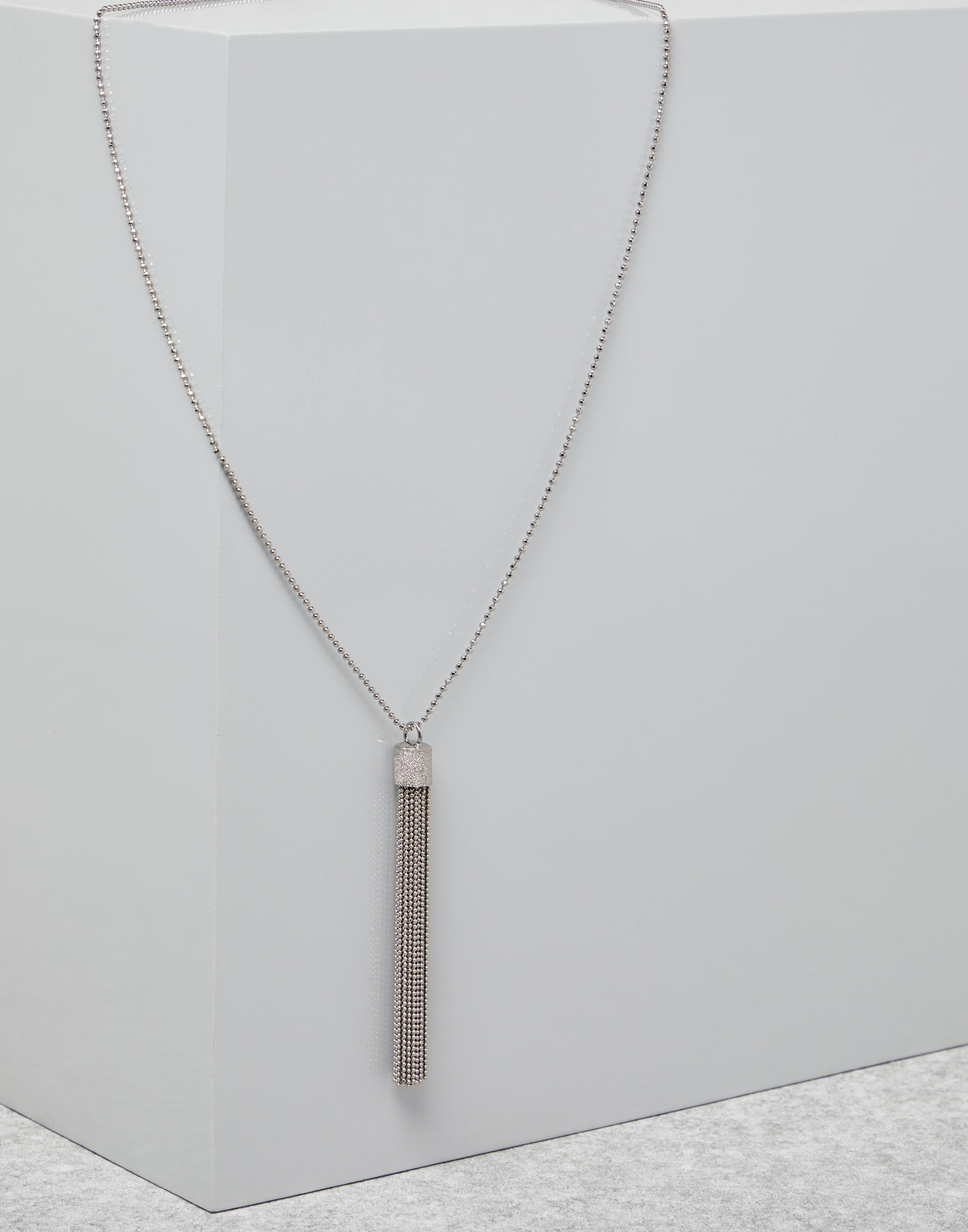 Silver necklace 232MCOWV0007C04601 for Woman Brunello Cucinelli