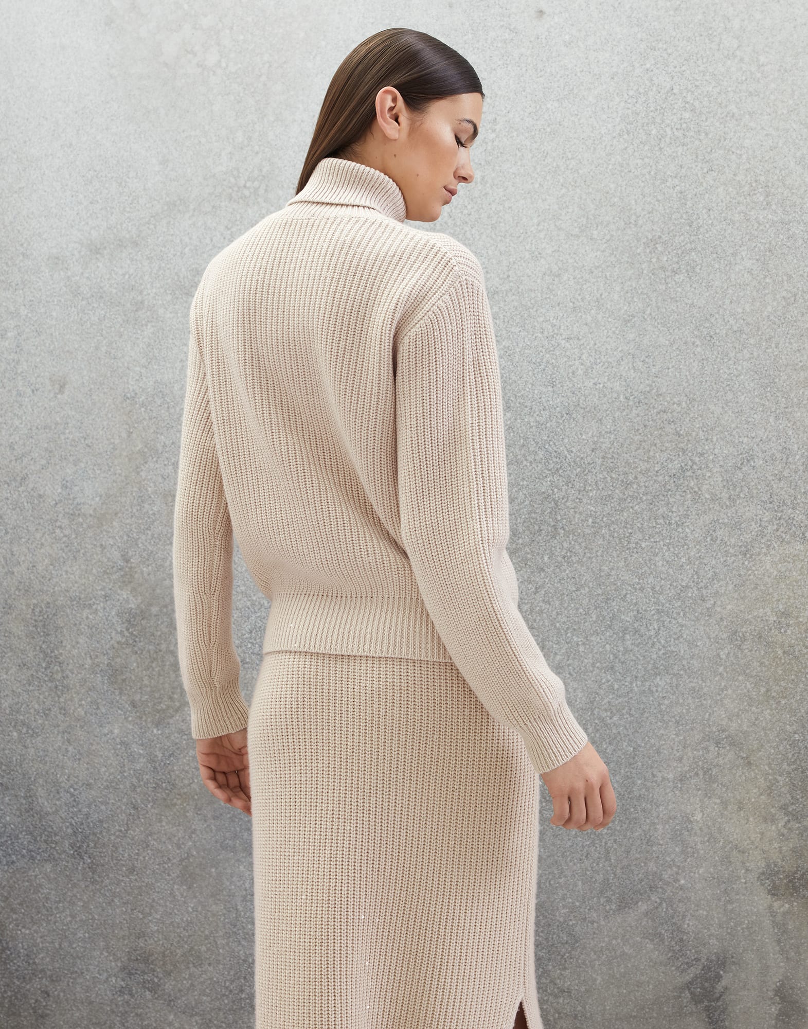 Cashmere and silk sweater (232M71542103) for Woman | Brunello