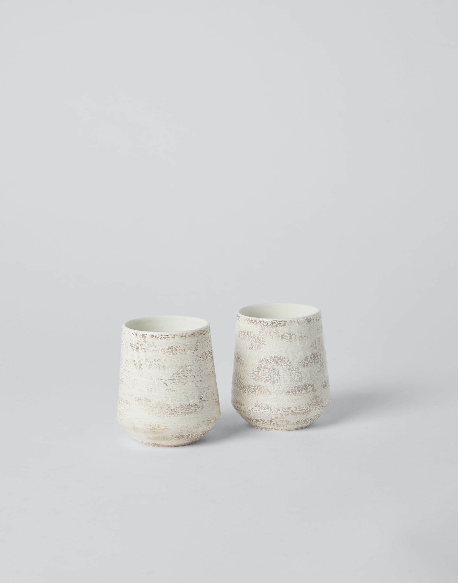 Set de vasos de cerámica Blanqueado Lifestyle - Brunello Cucinelli
