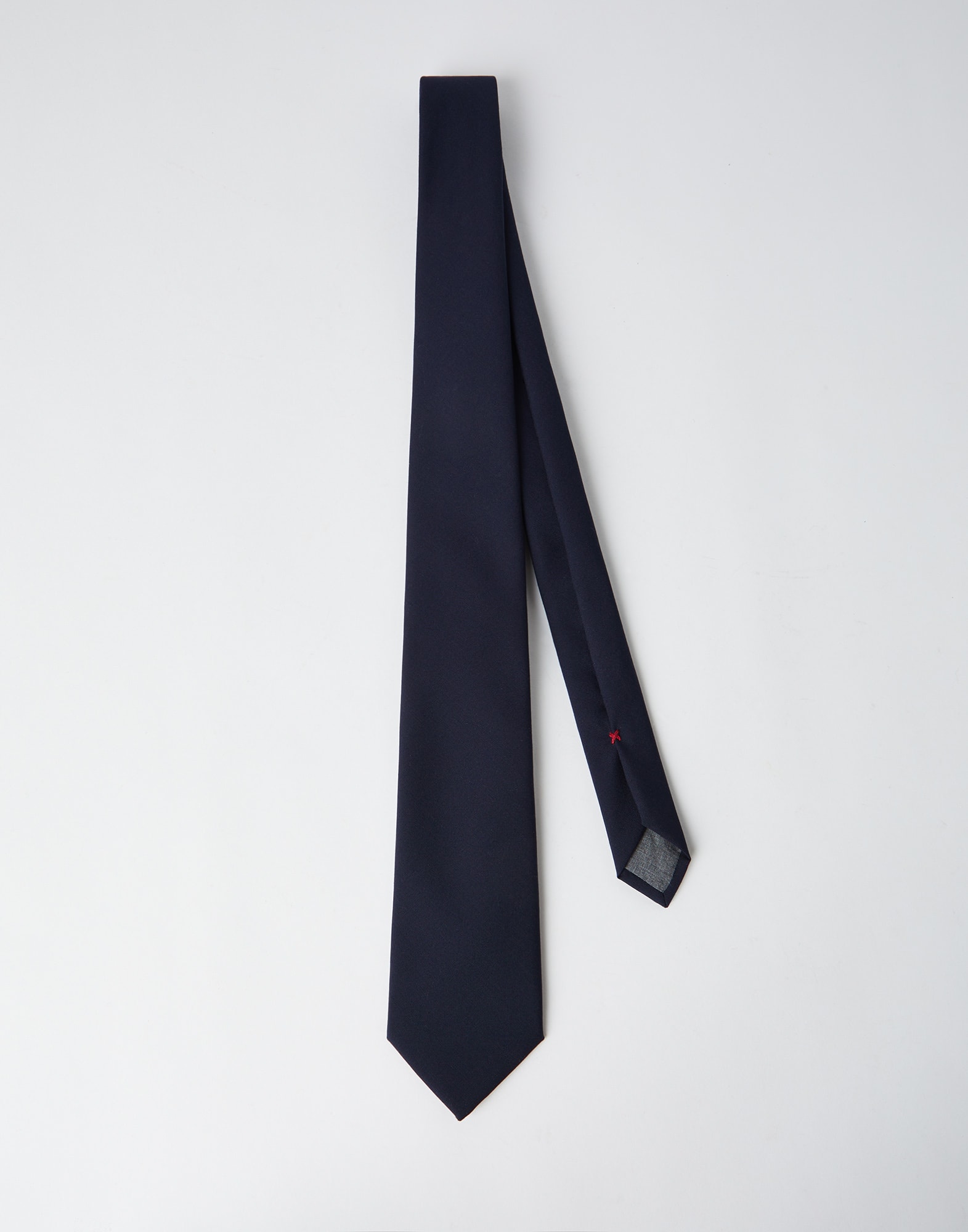 Cravate en laine Cobalt Homme - Brunello Cucinelli