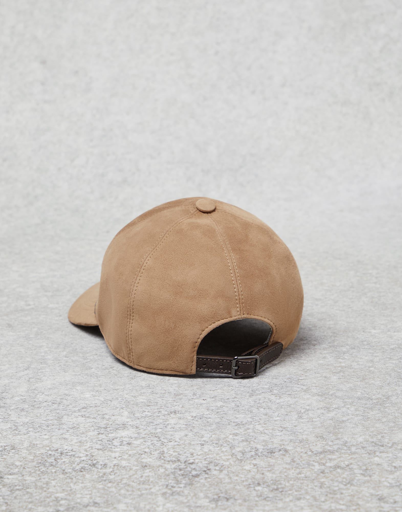 BRUNELLO CUCINELLI baseball cap light brown