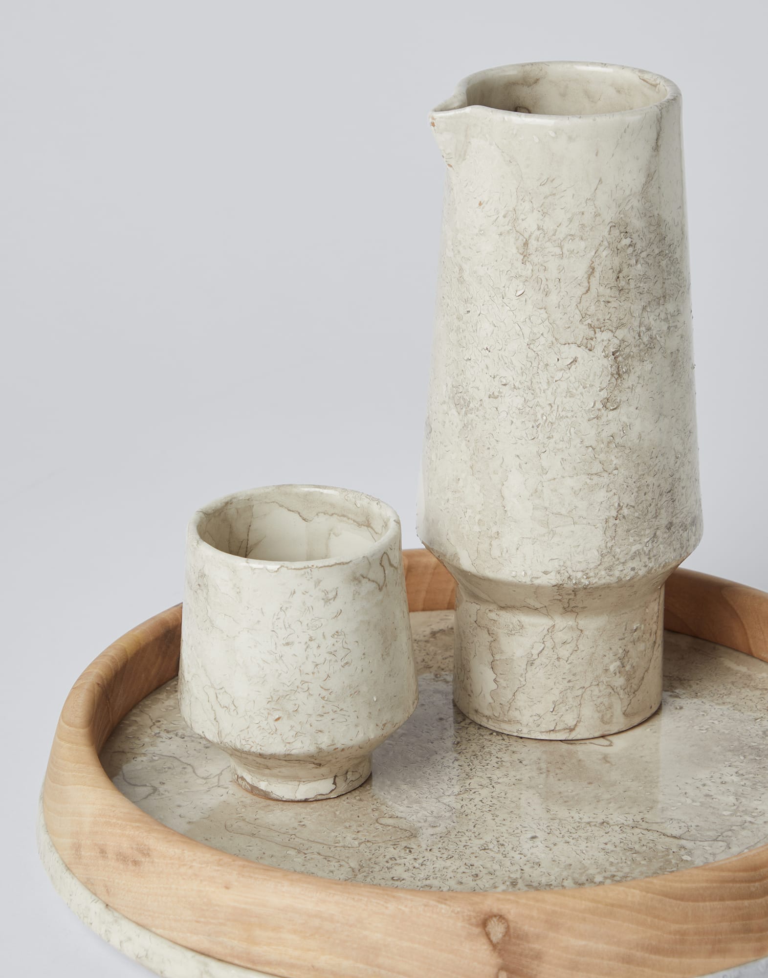 Ceramic cup set Natural Lifestyle - Brunello Cucinelli
