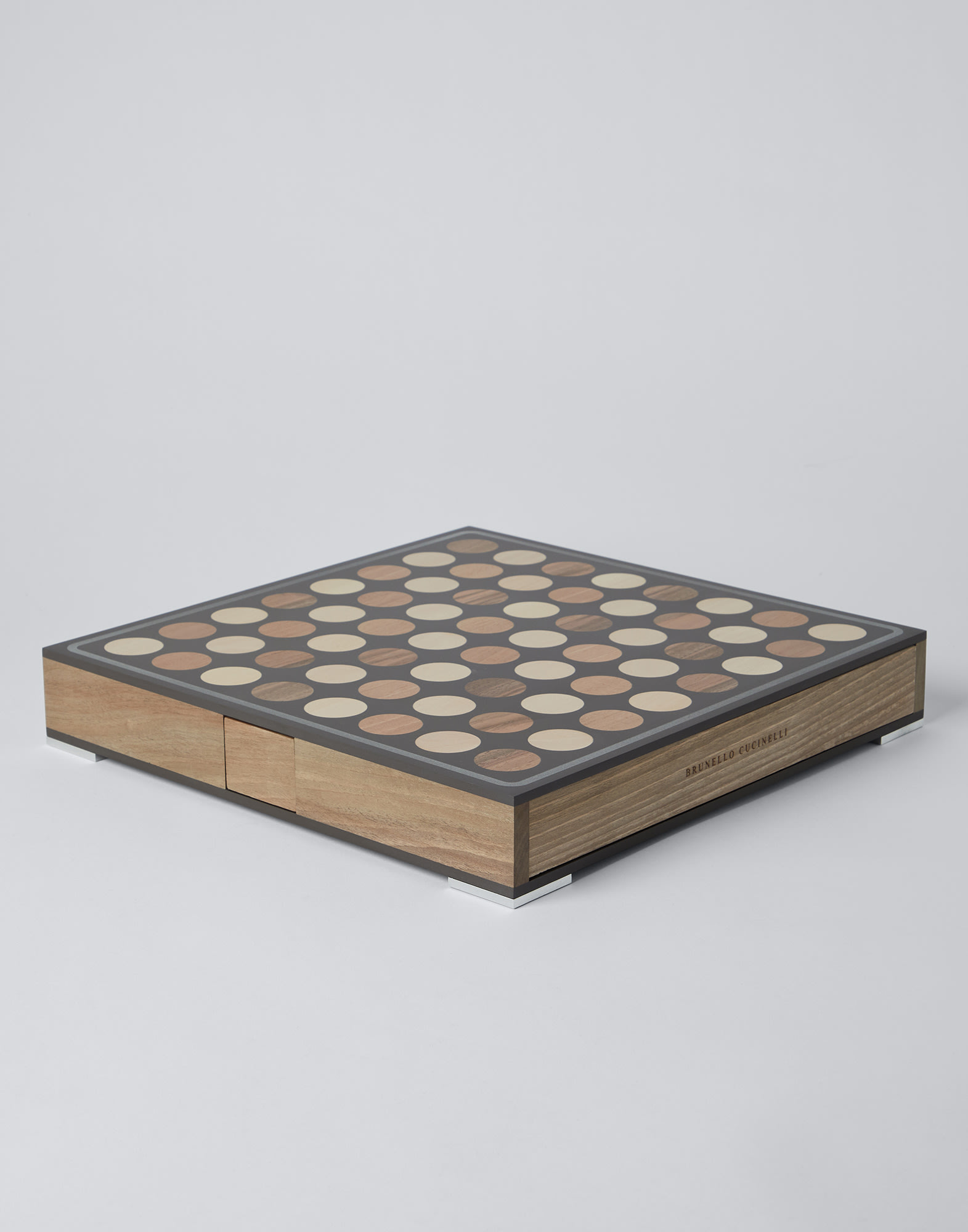 Chess and draughts set