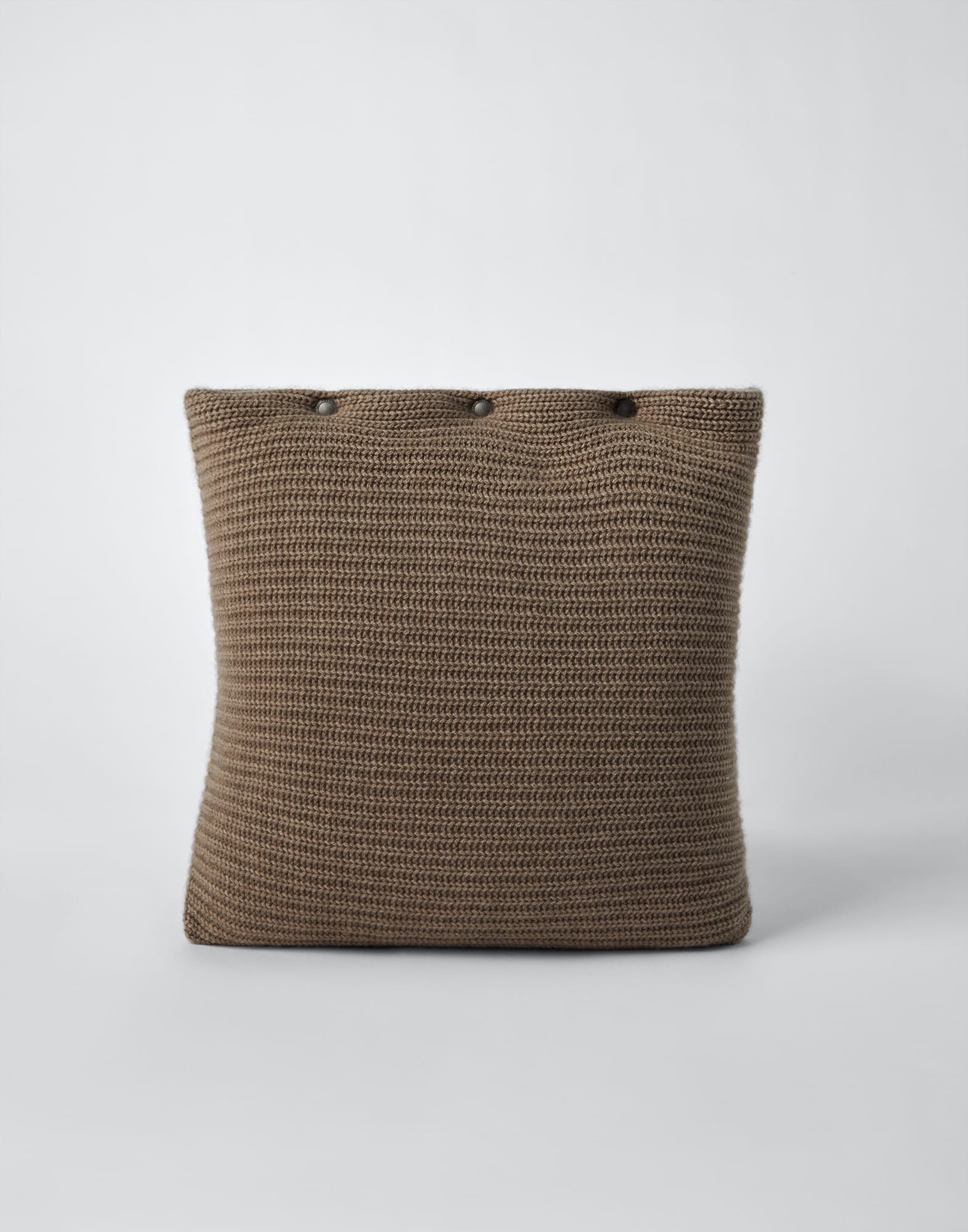 Cushion with cover Brown Lifestyle - Brunello Cucinelli