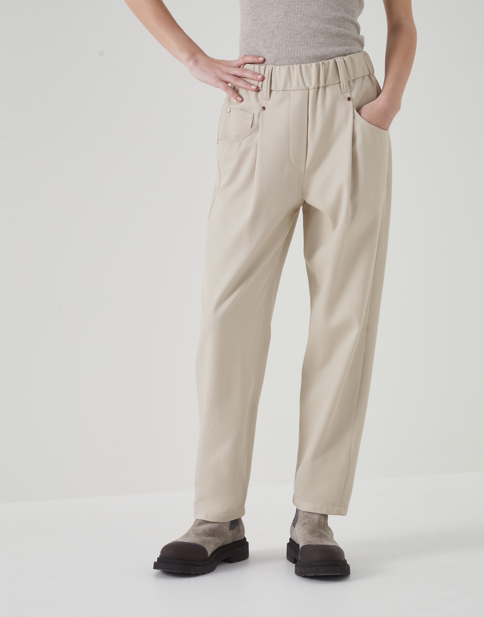Baggy trousers Butter Woman -
                        Brunello Cucinelli
                    