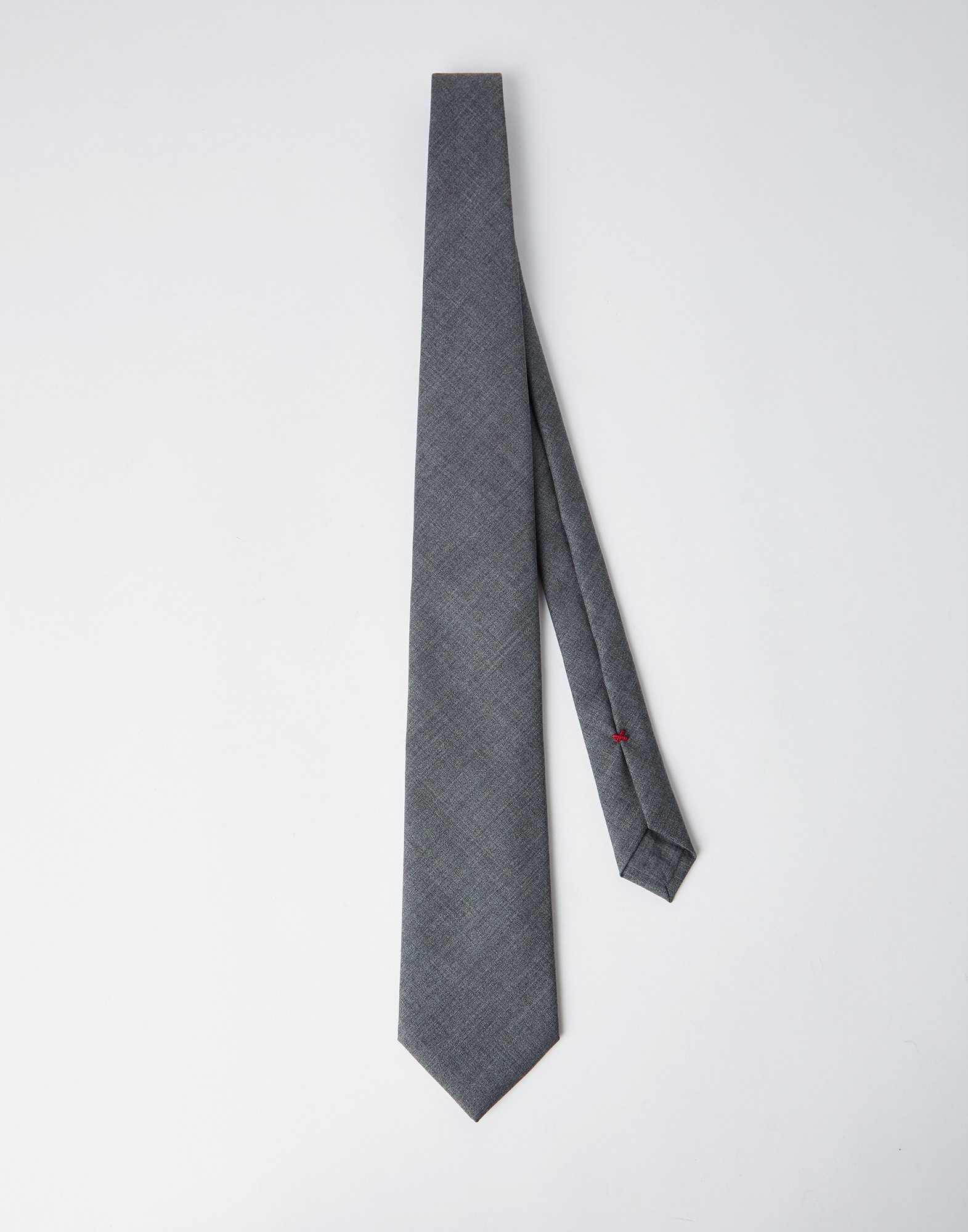 Krawatte aus Wolle Blei Herren - Brunello Cucinelli