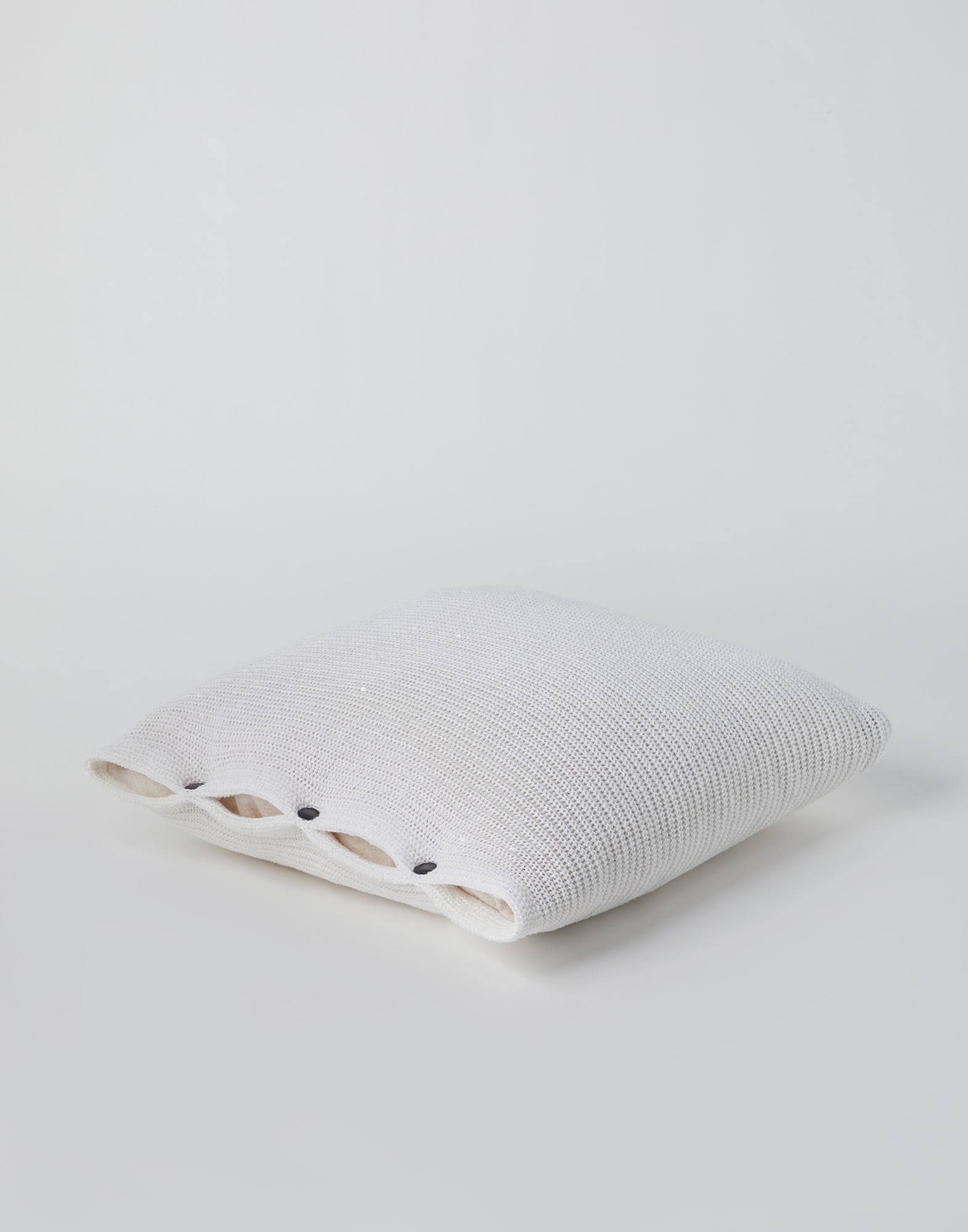Large cushion White Lifestyle - Brunello Cucinelli