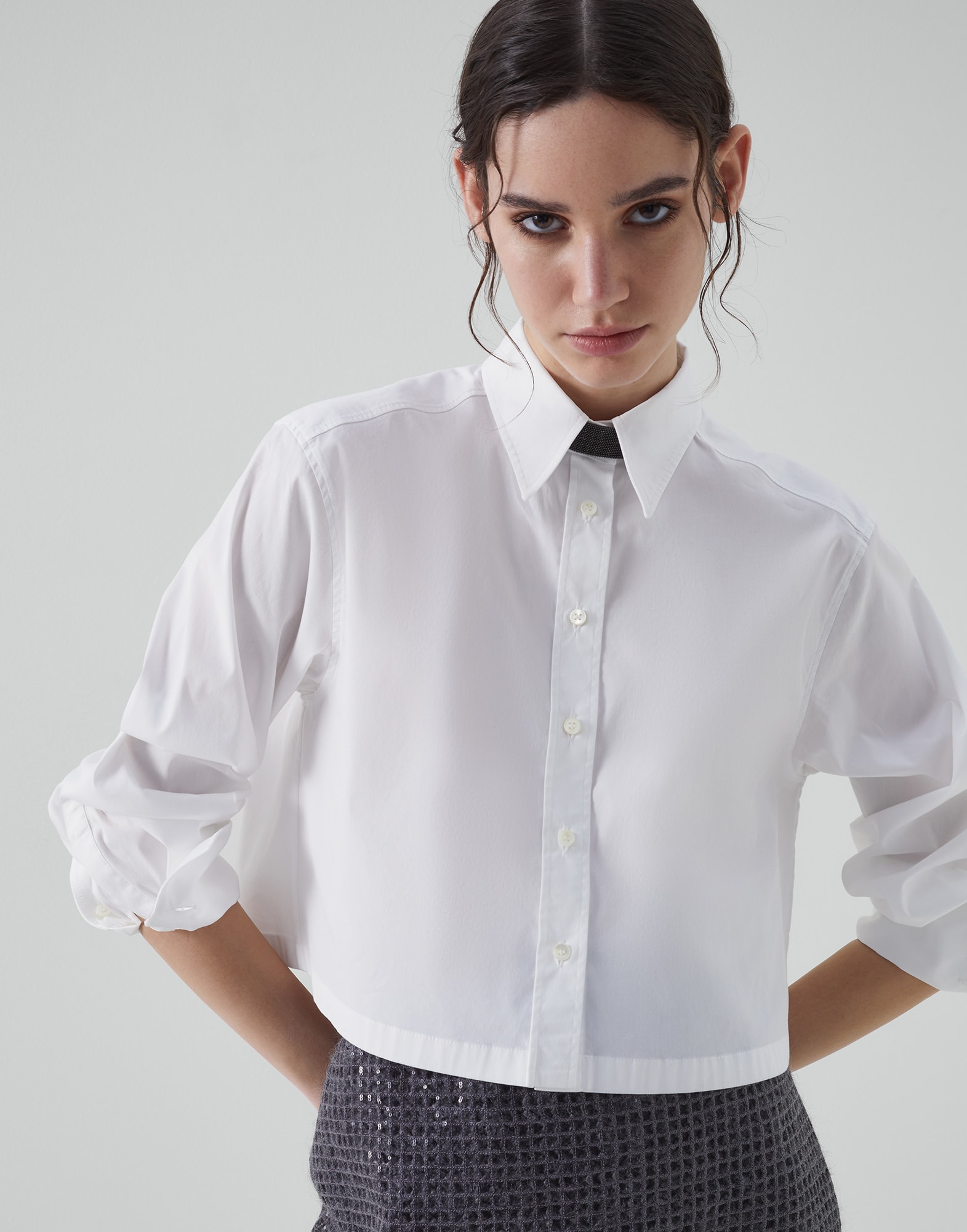 Monogram Silk Shirt - Ready-to-Wear