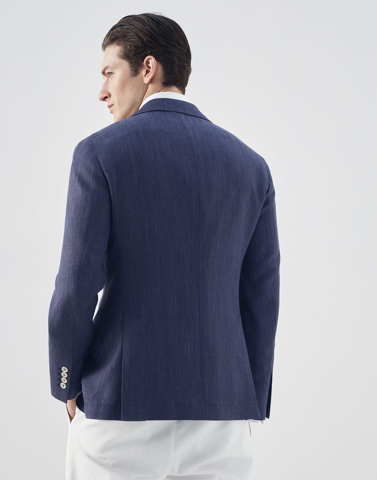 Single Breasted Blazer - Back view