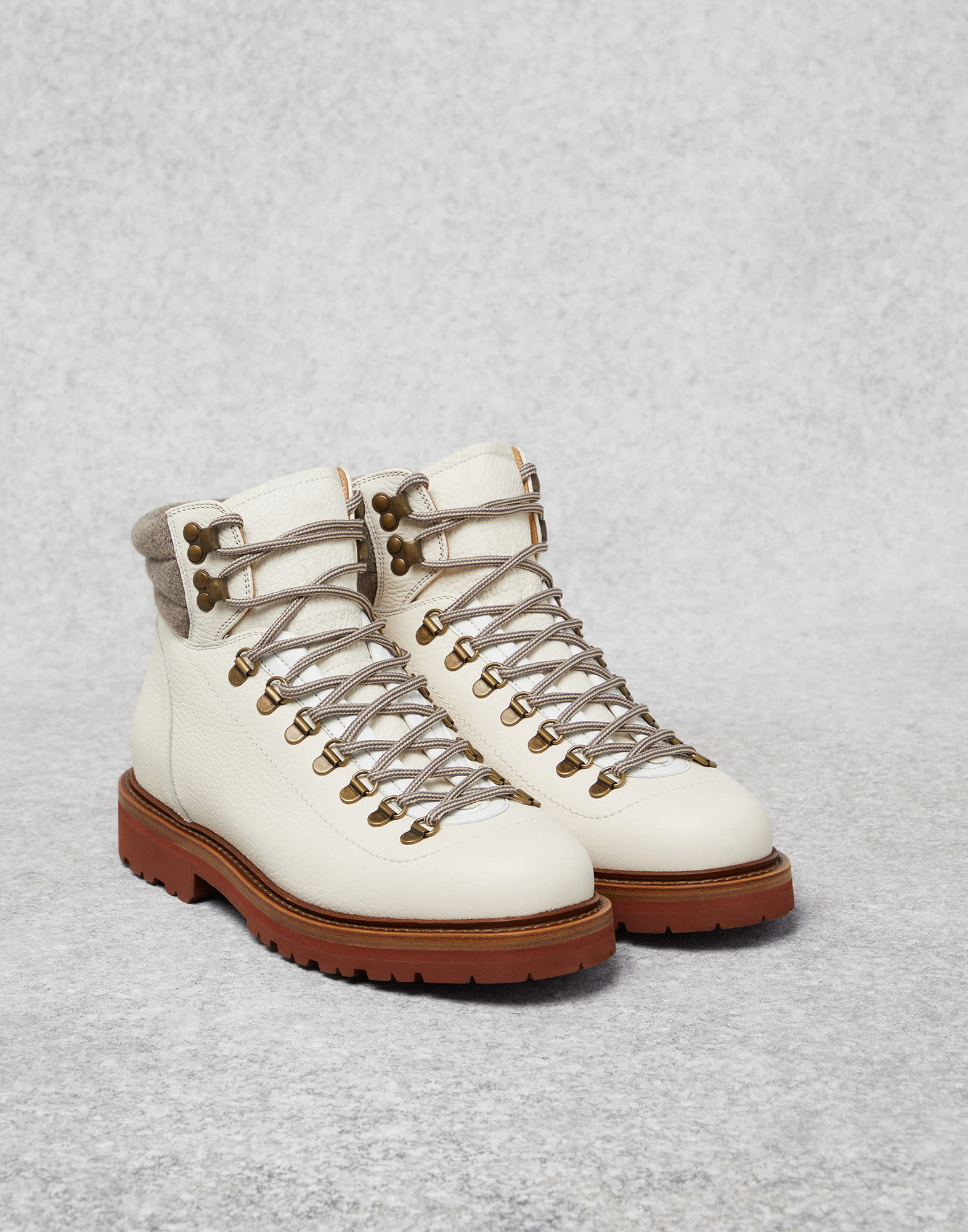 Mountain-style boot Off-White Man - Brunello Cucinelli