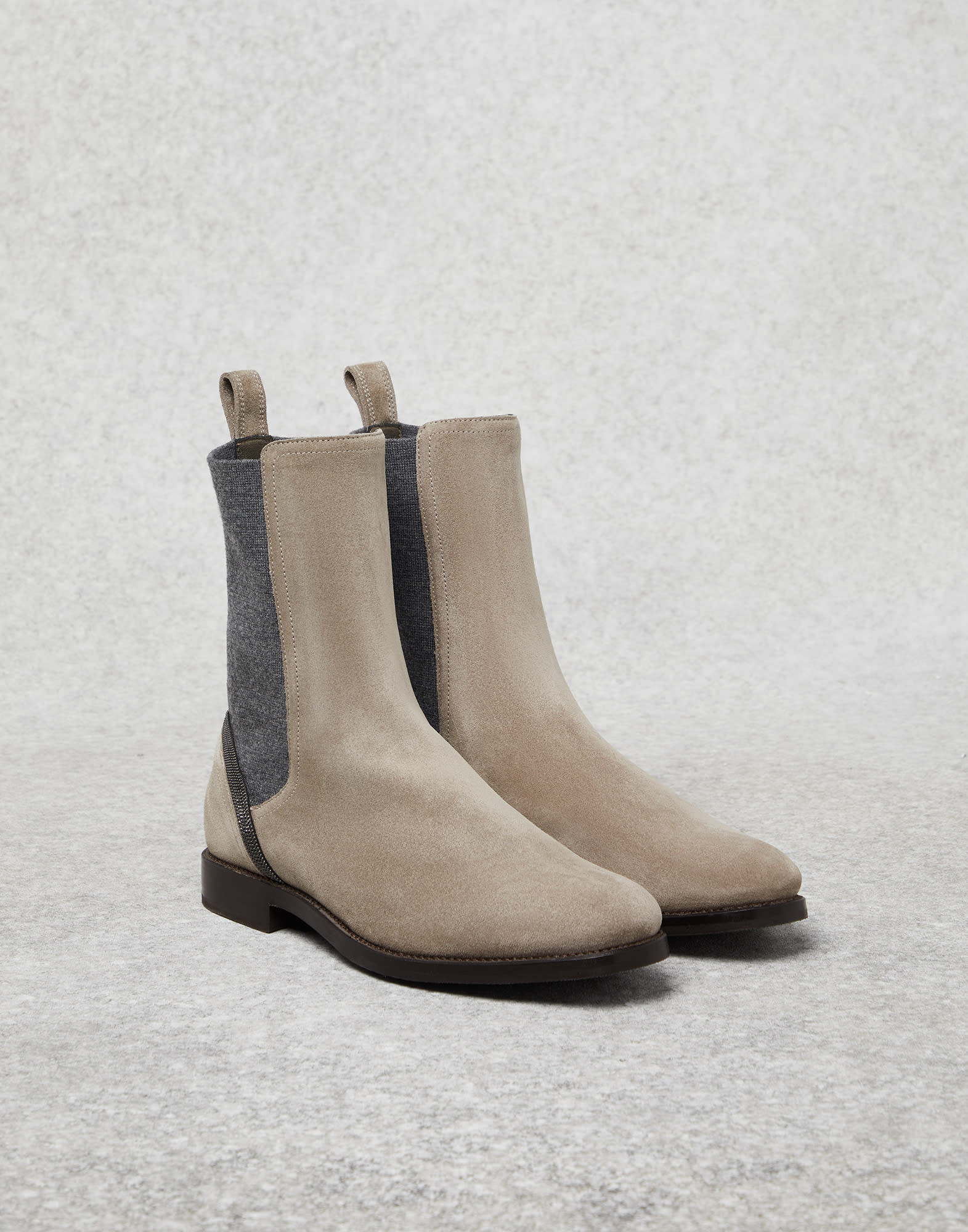 Suede Chelsea boots