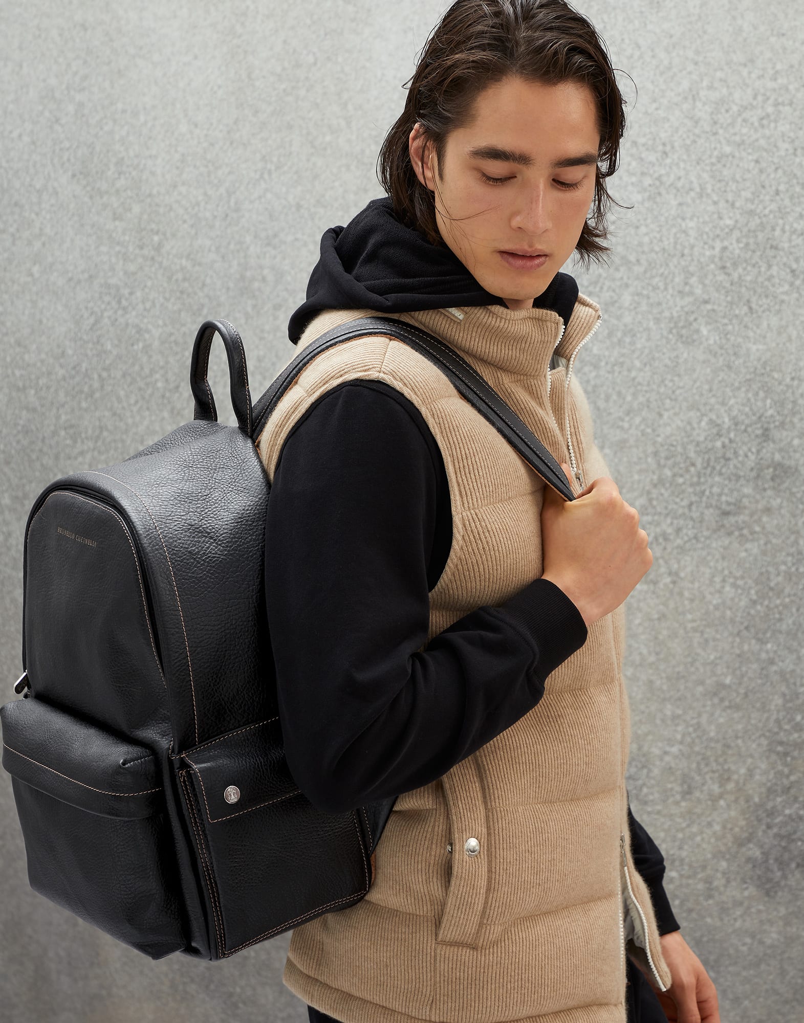 メンズ レザーバッグ&バックパック | Brunello Cucinelli