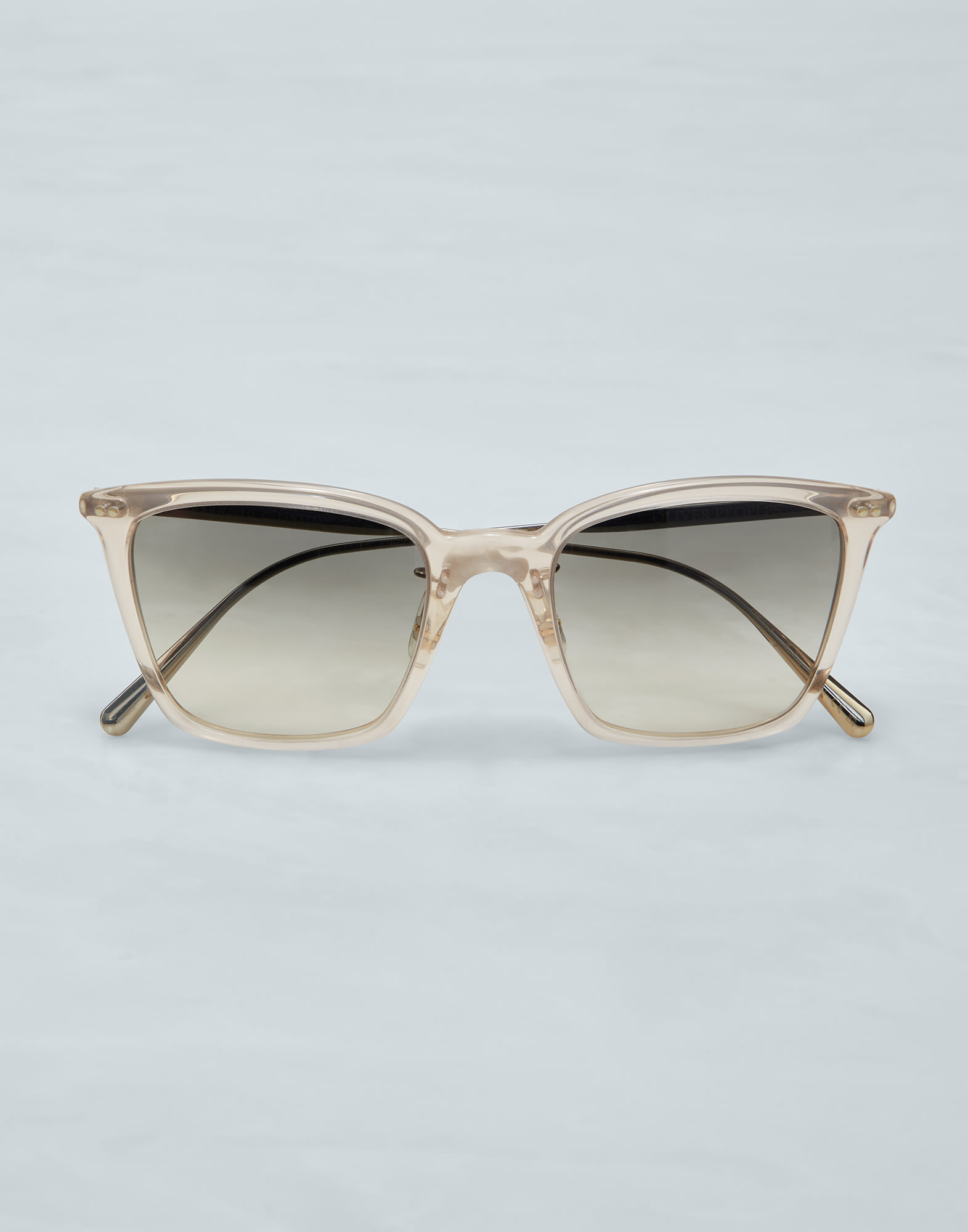 Luisella - acetate and metal Brushed Gold Eyewear - Brunello Cucinelli