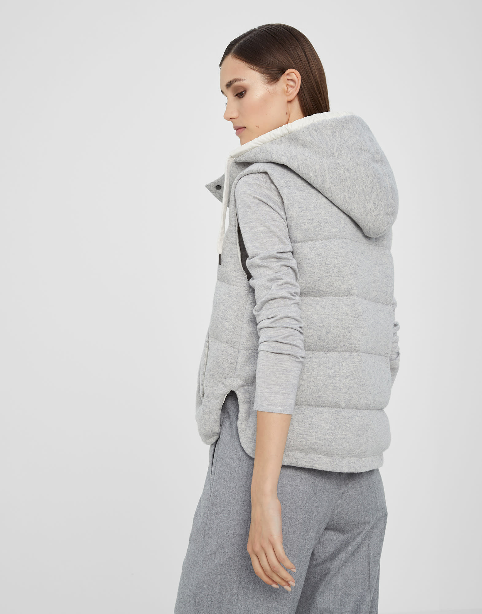 Down Vest - Back view