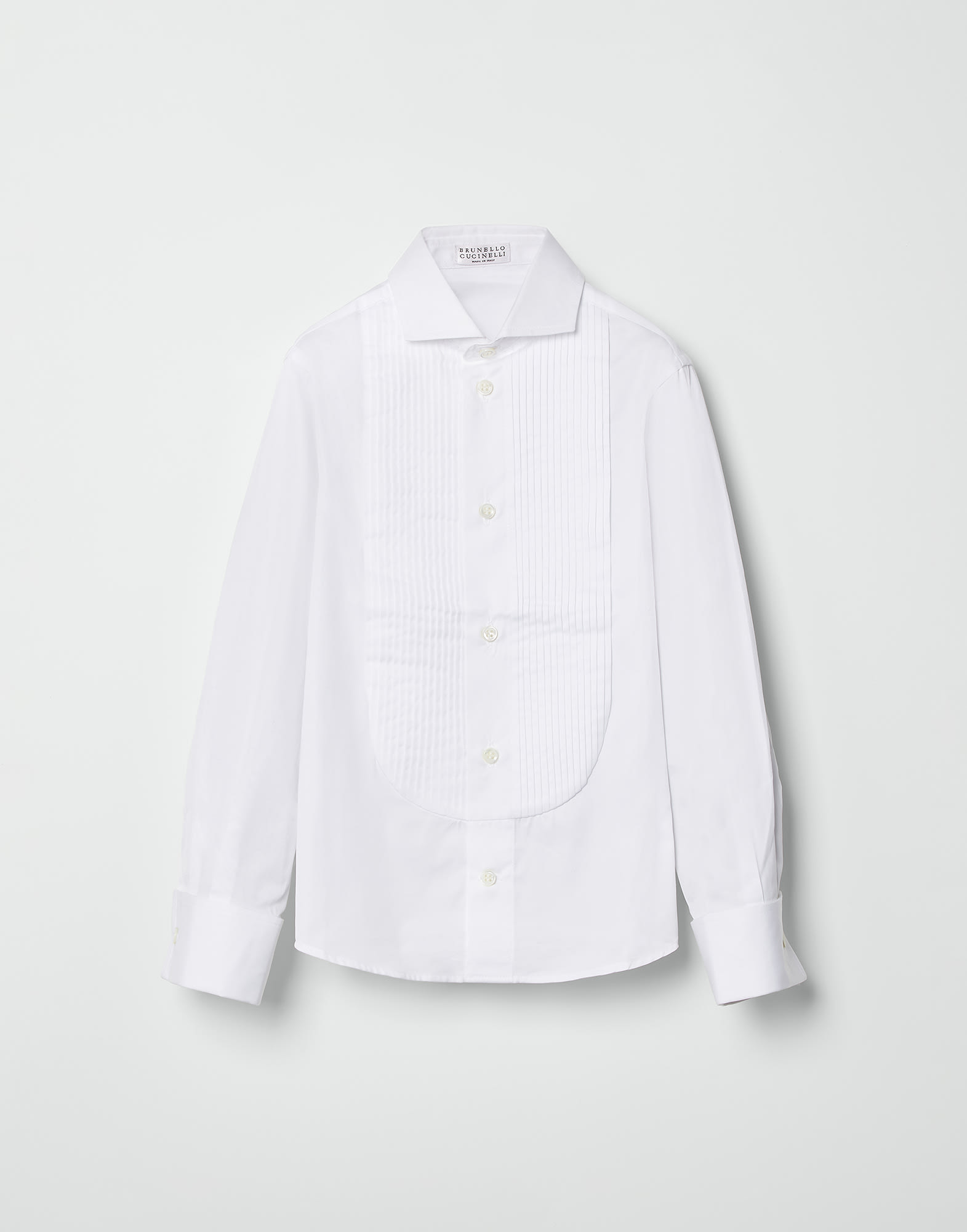 Tuxedo shirt White Boys - Brunello Cucinelli