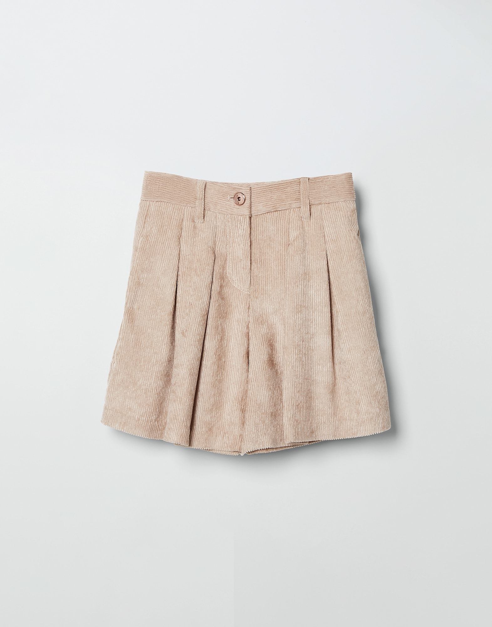 Shorts con monile Beige Girls - Brunello Cucinelli