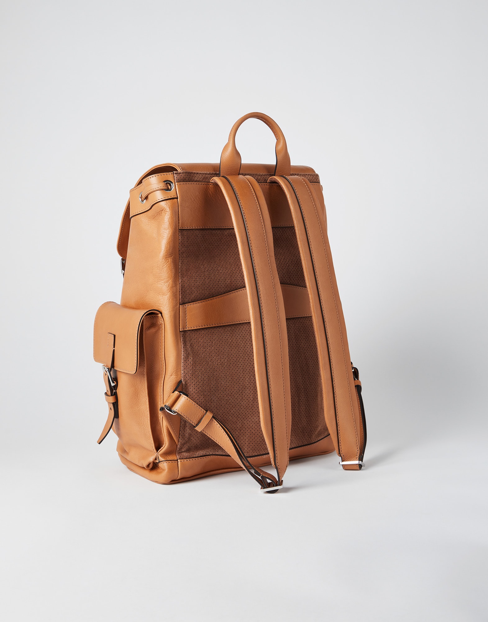 Vachetta backpack (232MBTGU356C00101) for Man | Brunello Cucinelli