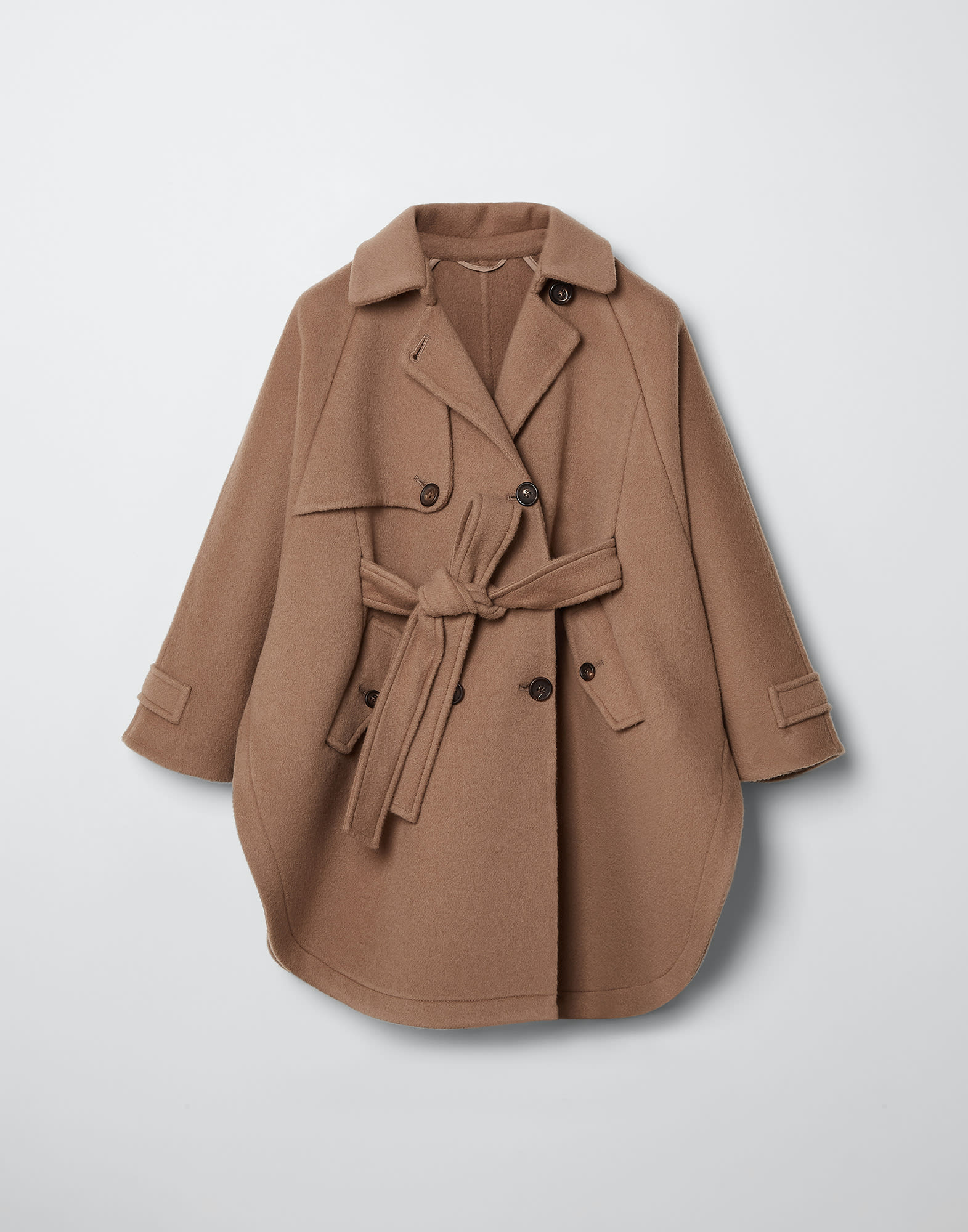 Brunello CUCINELLI Hand-Crafted Double Cloth Coat