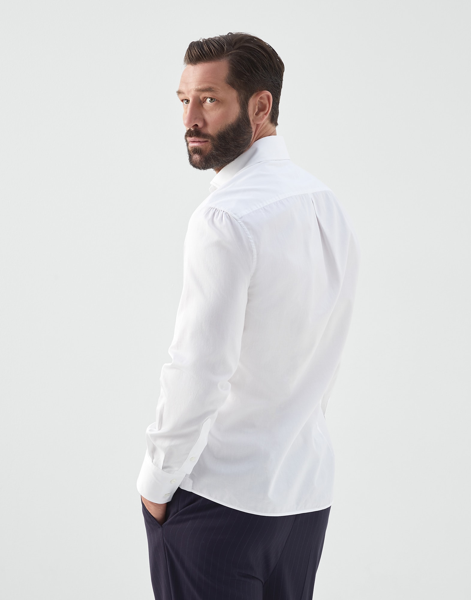 Twill shirt (232M0UC40028) for Man | Brunello Cucinelli