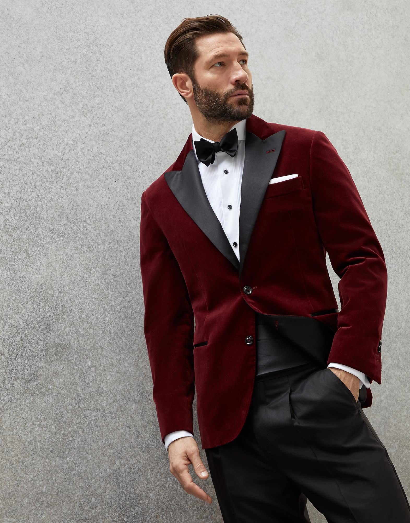 Tuxedo jacket Barolo Wine Man - Brunello Cucinelli