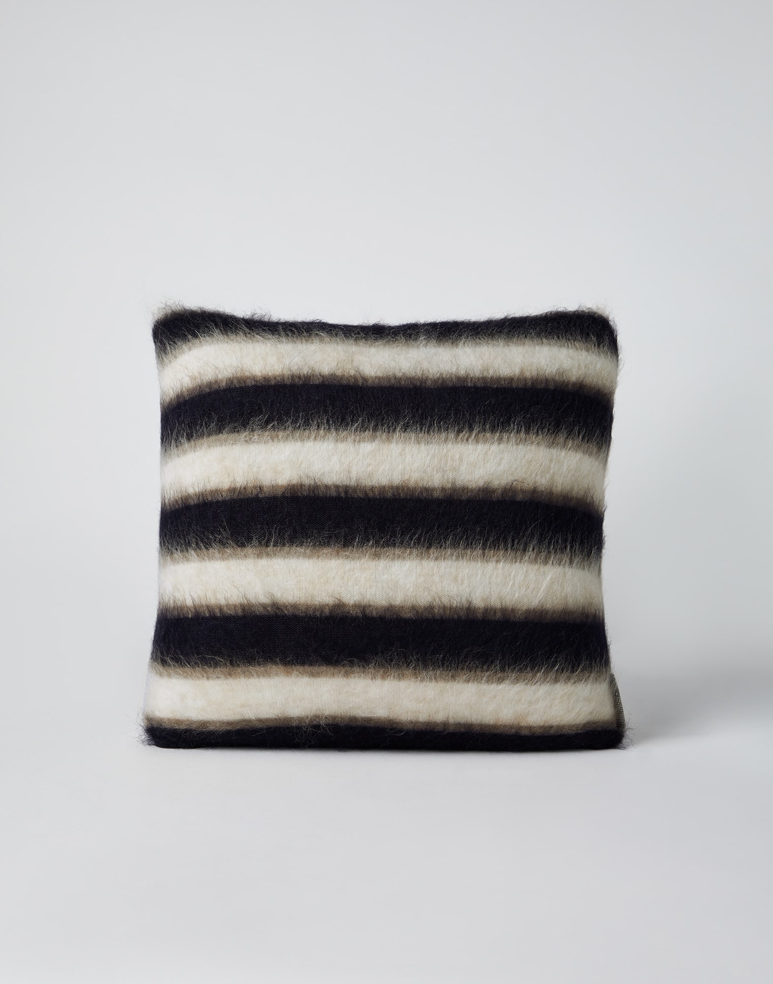 Navy and white outlet striped cushions