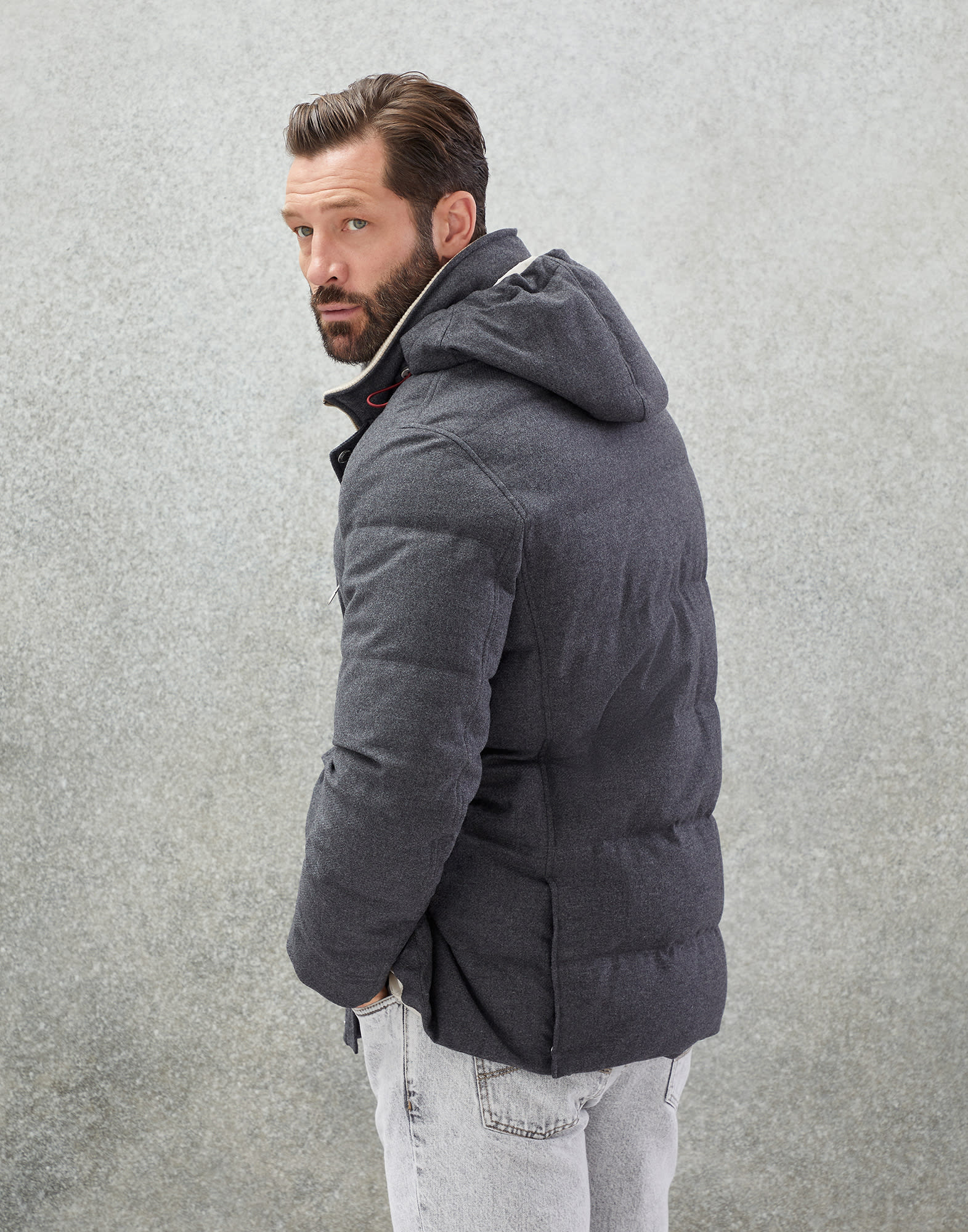 Down Jacket - Back view