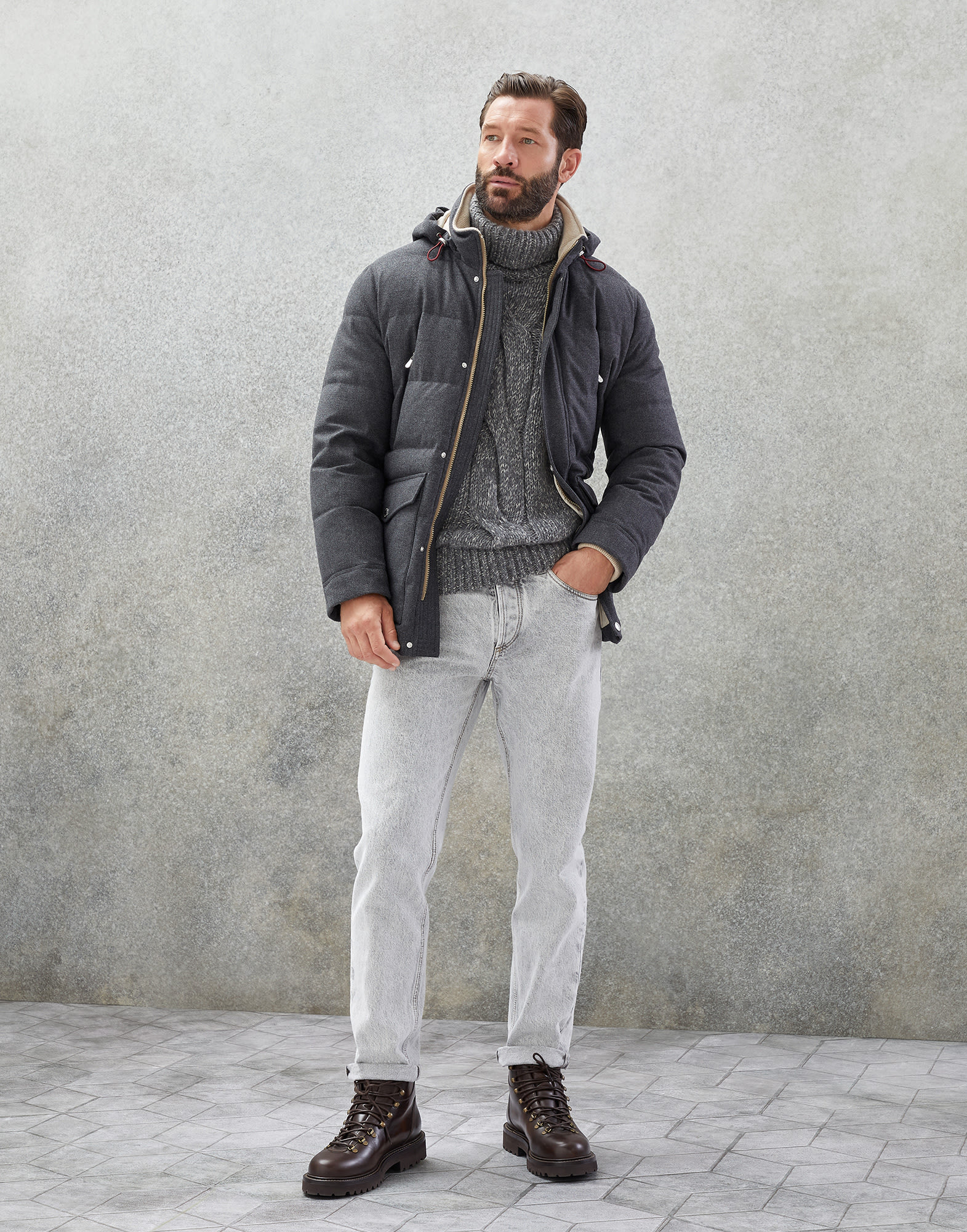 Down Jacket - Full look
