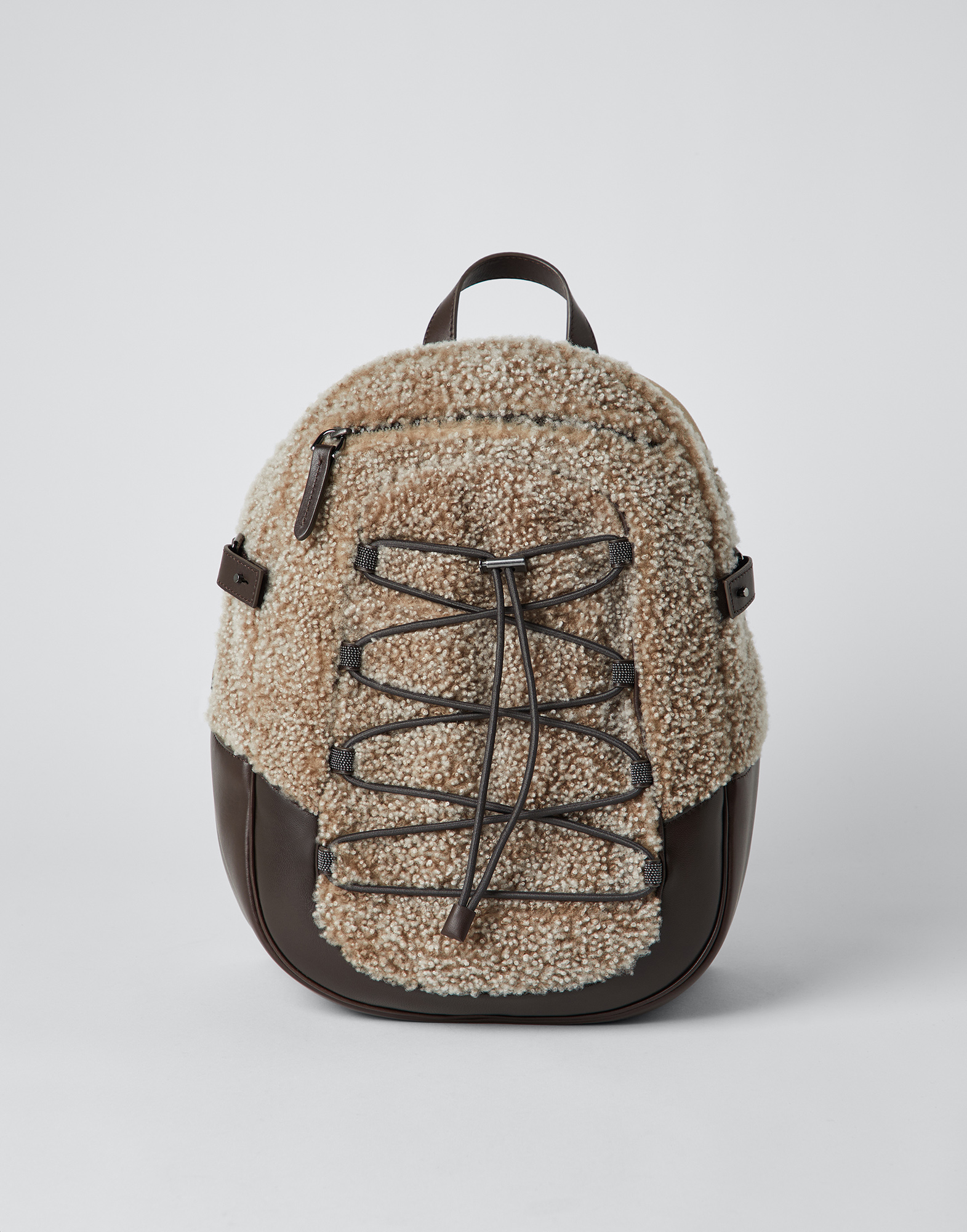Backpack with monili