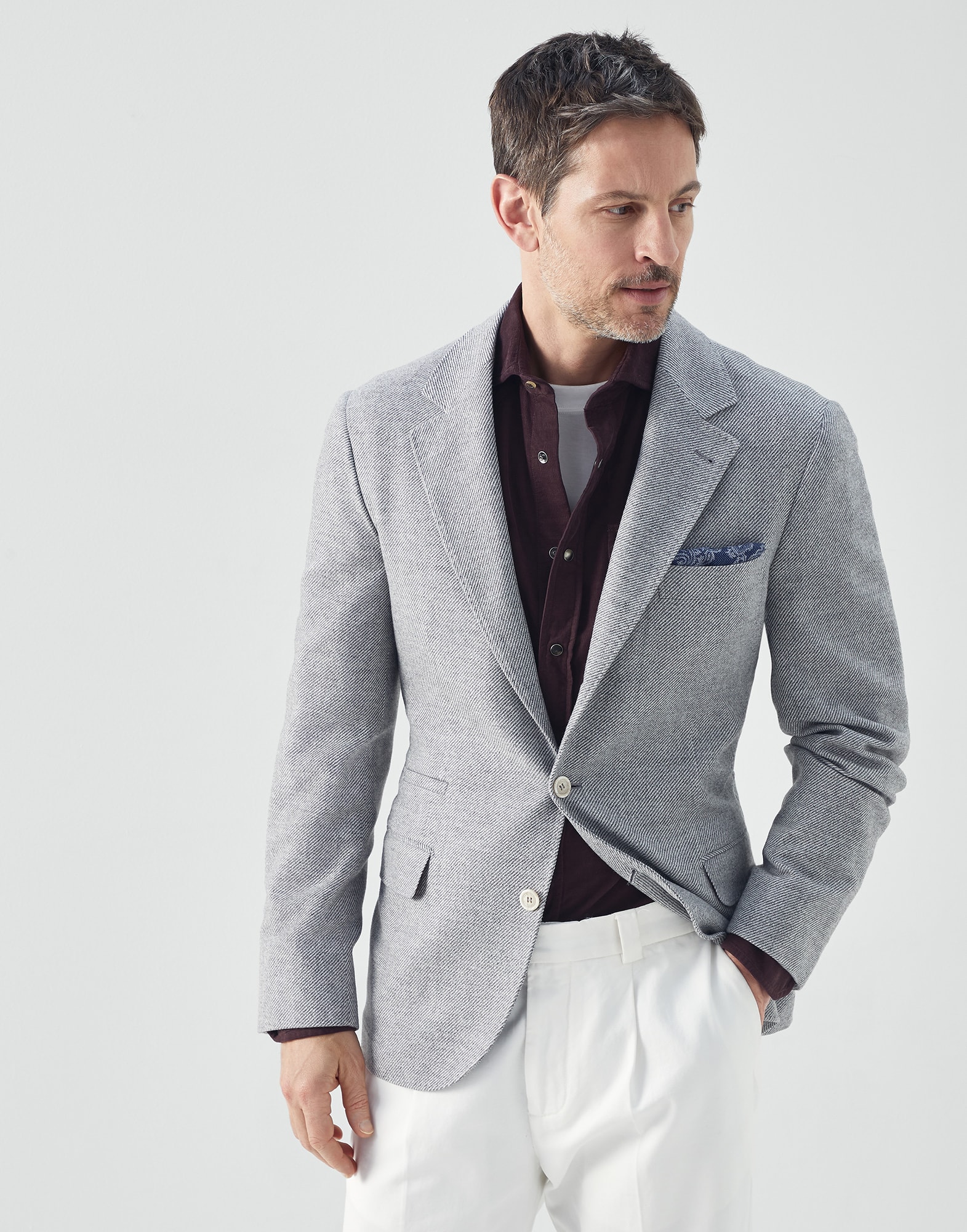 Single Breasted Blazer - Front view
