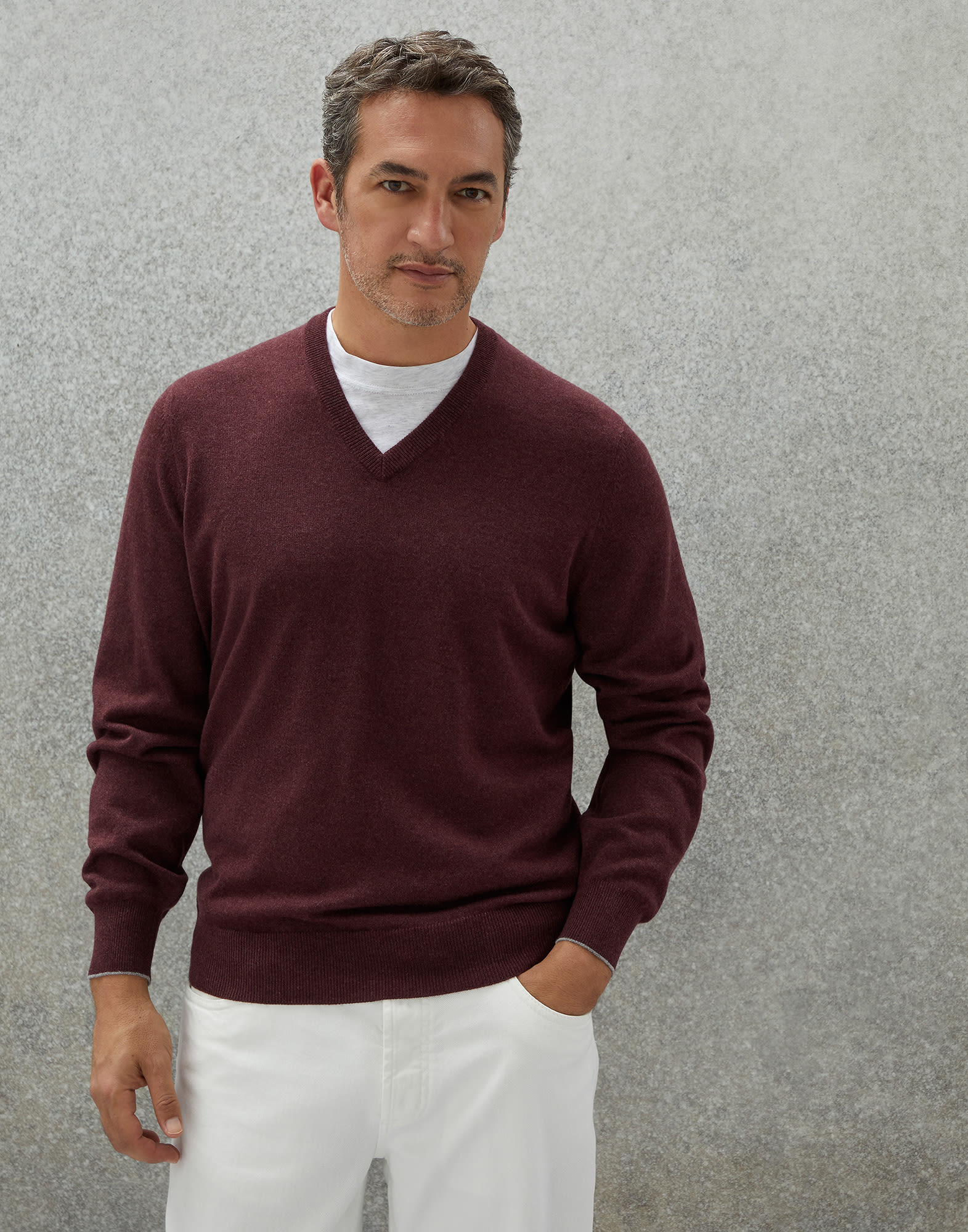 Cashmere sweater Sloe Man - Brunello Cucinelli