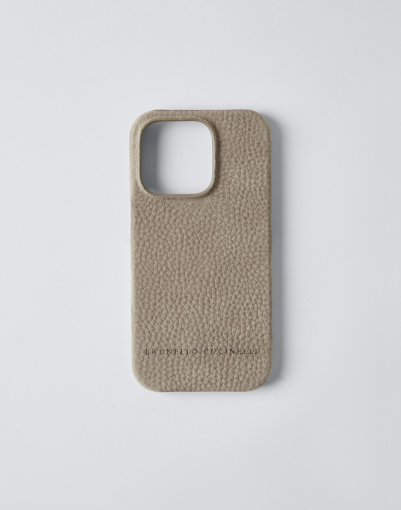 Чехол для iPhone 14 pro Серый Камень Стиль жизни - Brunello Cucinelli
