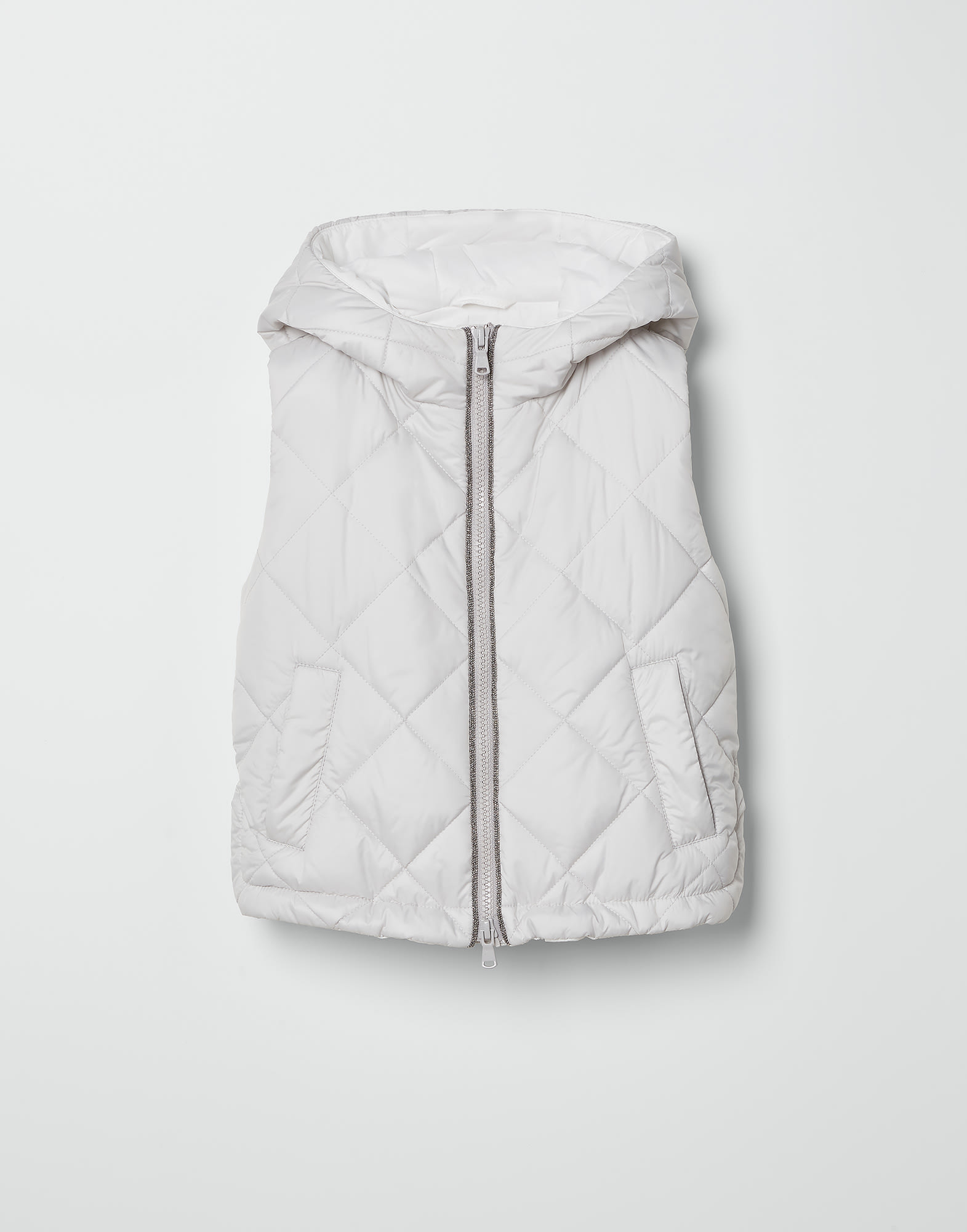 Nylon vest with padding