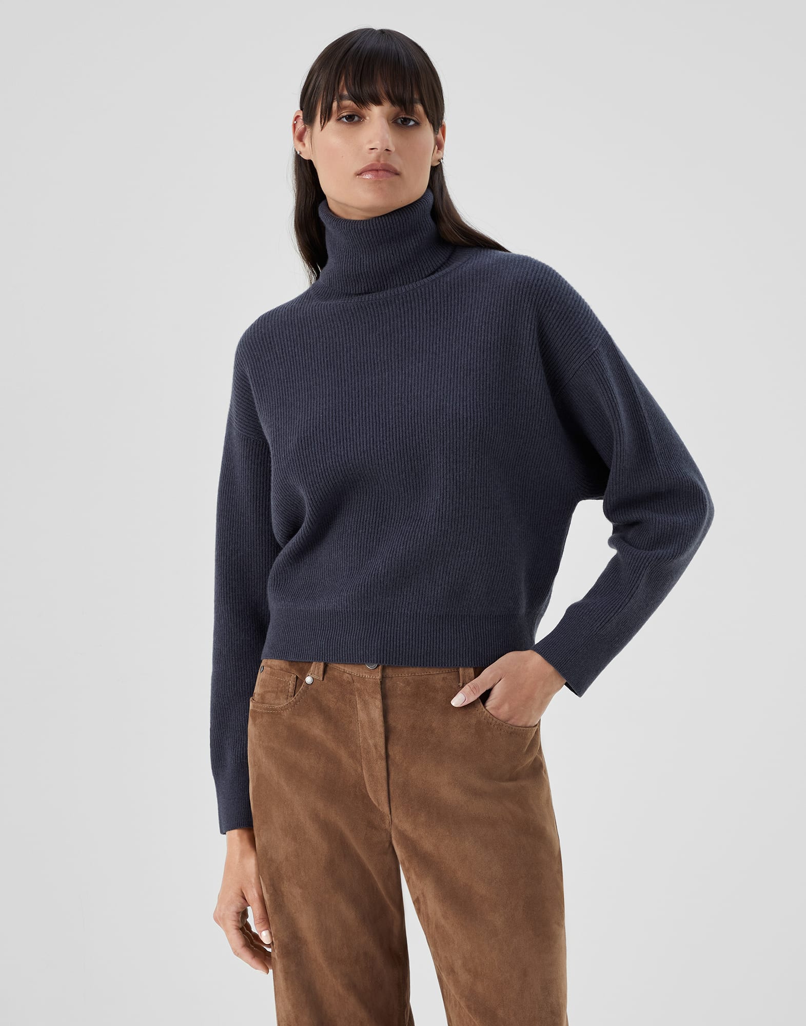 Wool, cashmere and silk sweater (232M16129313C890103) for Woman