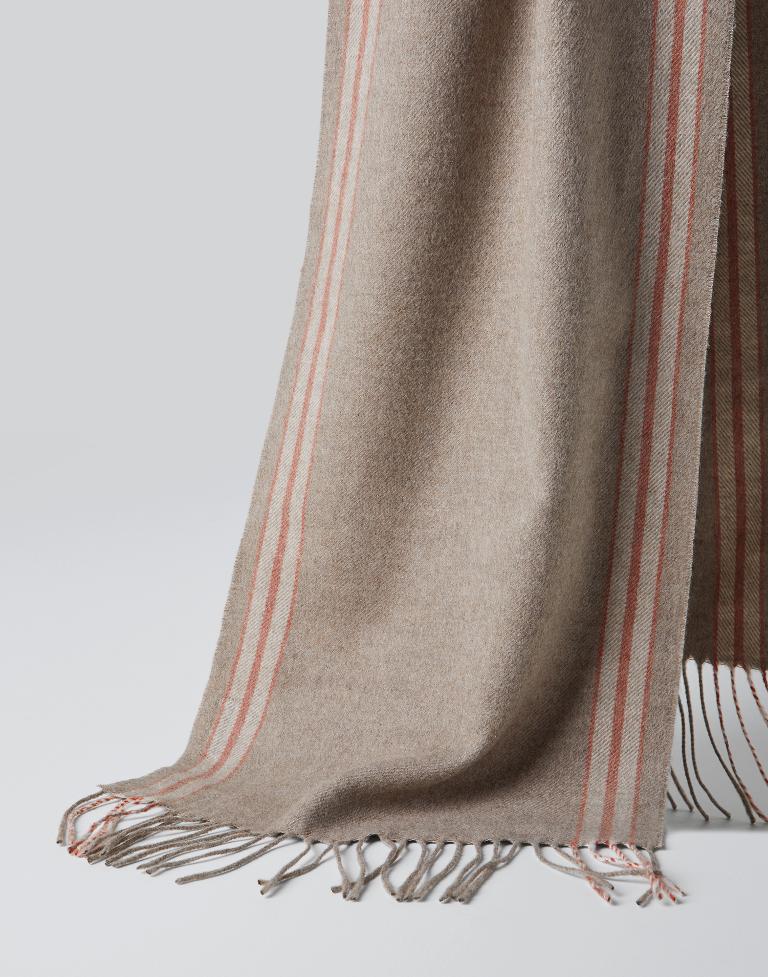 Silk scarf Brown Man - Brunello Cucinelli