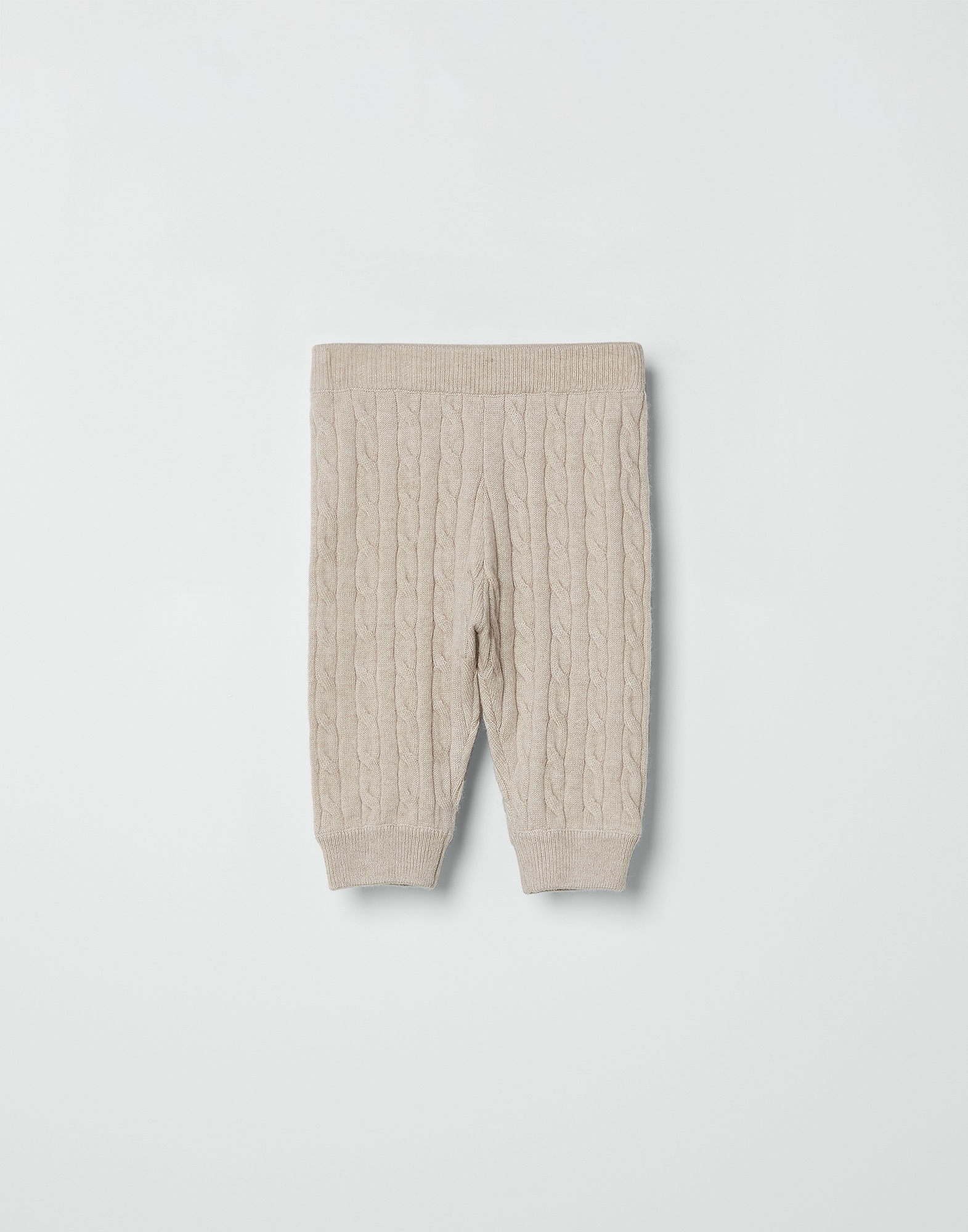 Cashmere Bernie trousers Sand Baby - Brunello Cucinelli