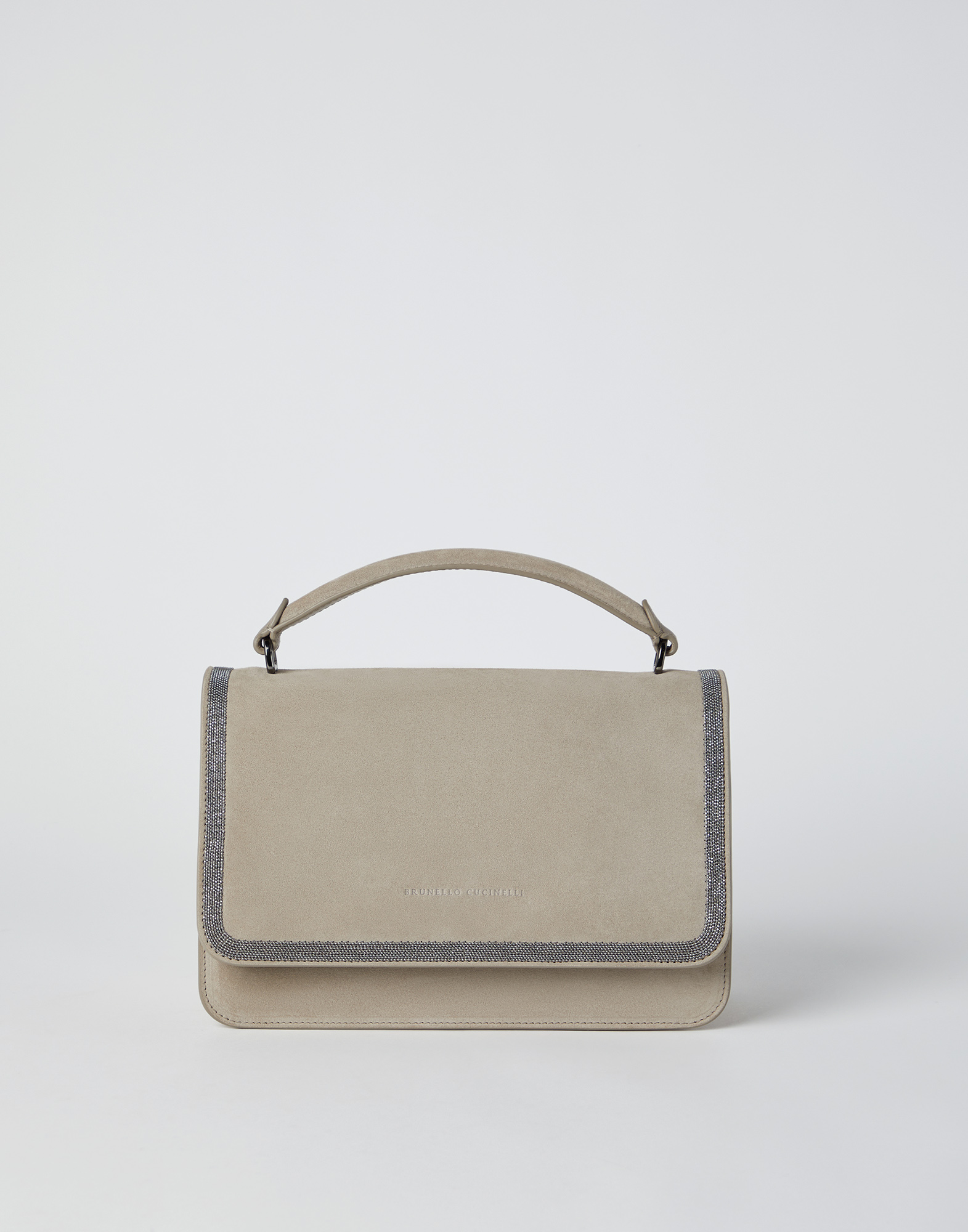 Soft Bag Dove Grey Woman - Brunello Cucinelli
