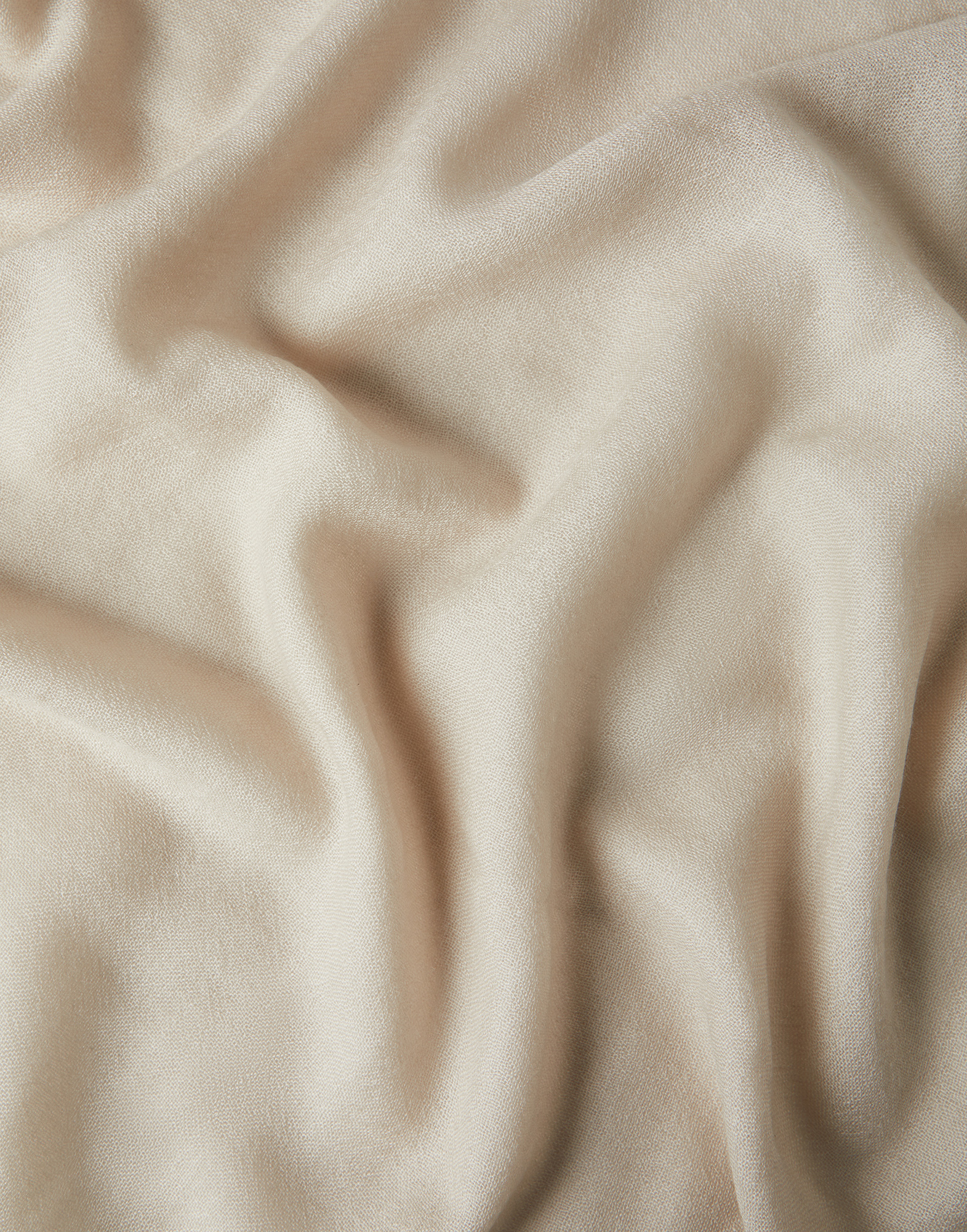 Cashmere And Silk Scarf in Brown - Brunello Cucinelli