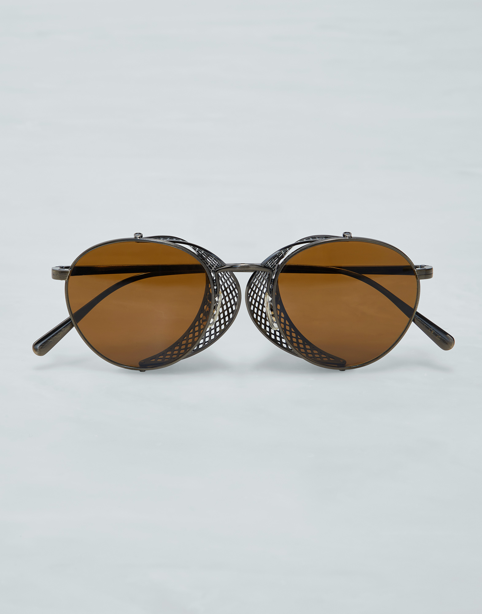 Vintage side hot sale shield sunglasses