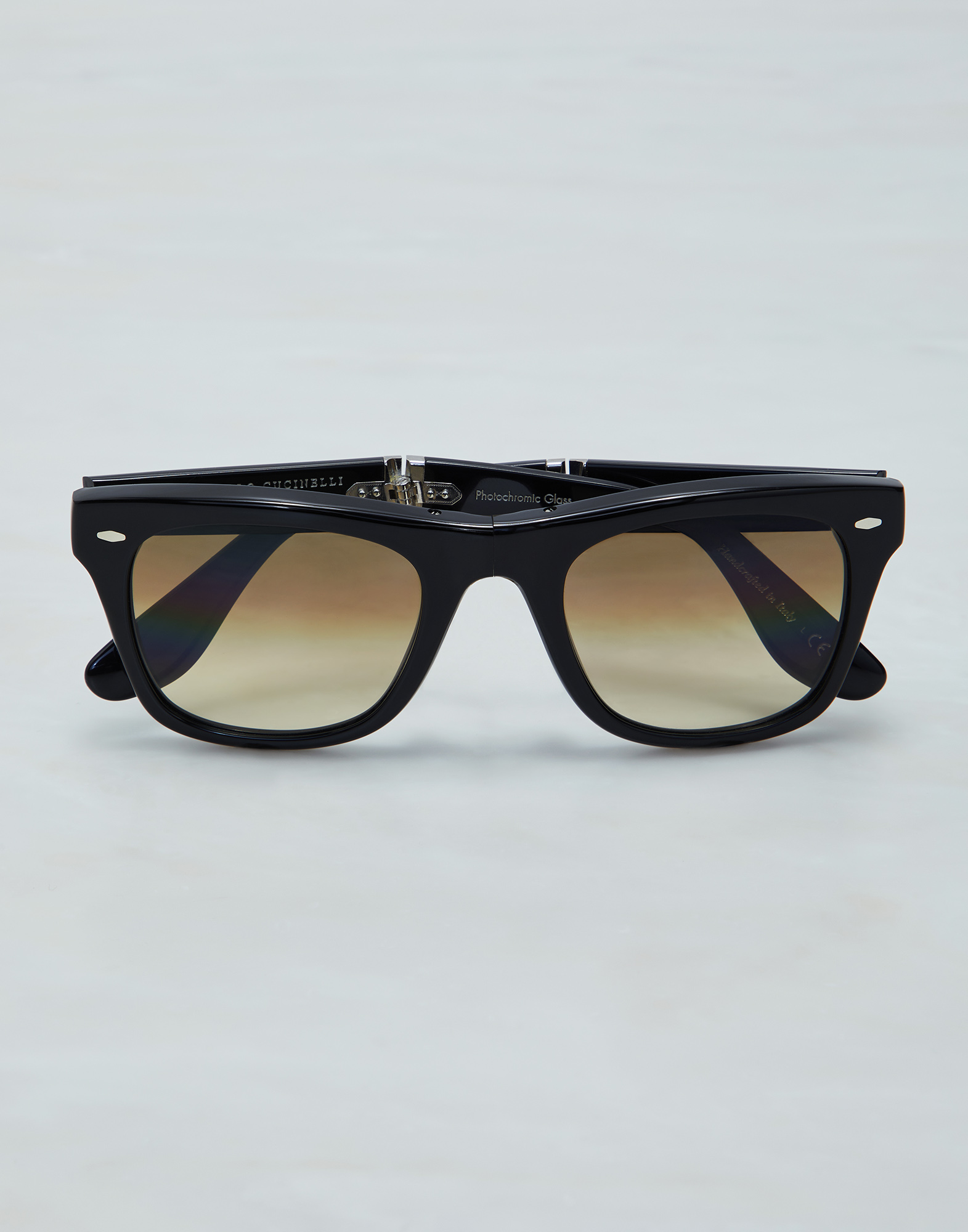 Складные очки Mr. Brunello из ацетата Чёрный Очки - Brunello Cucinelli