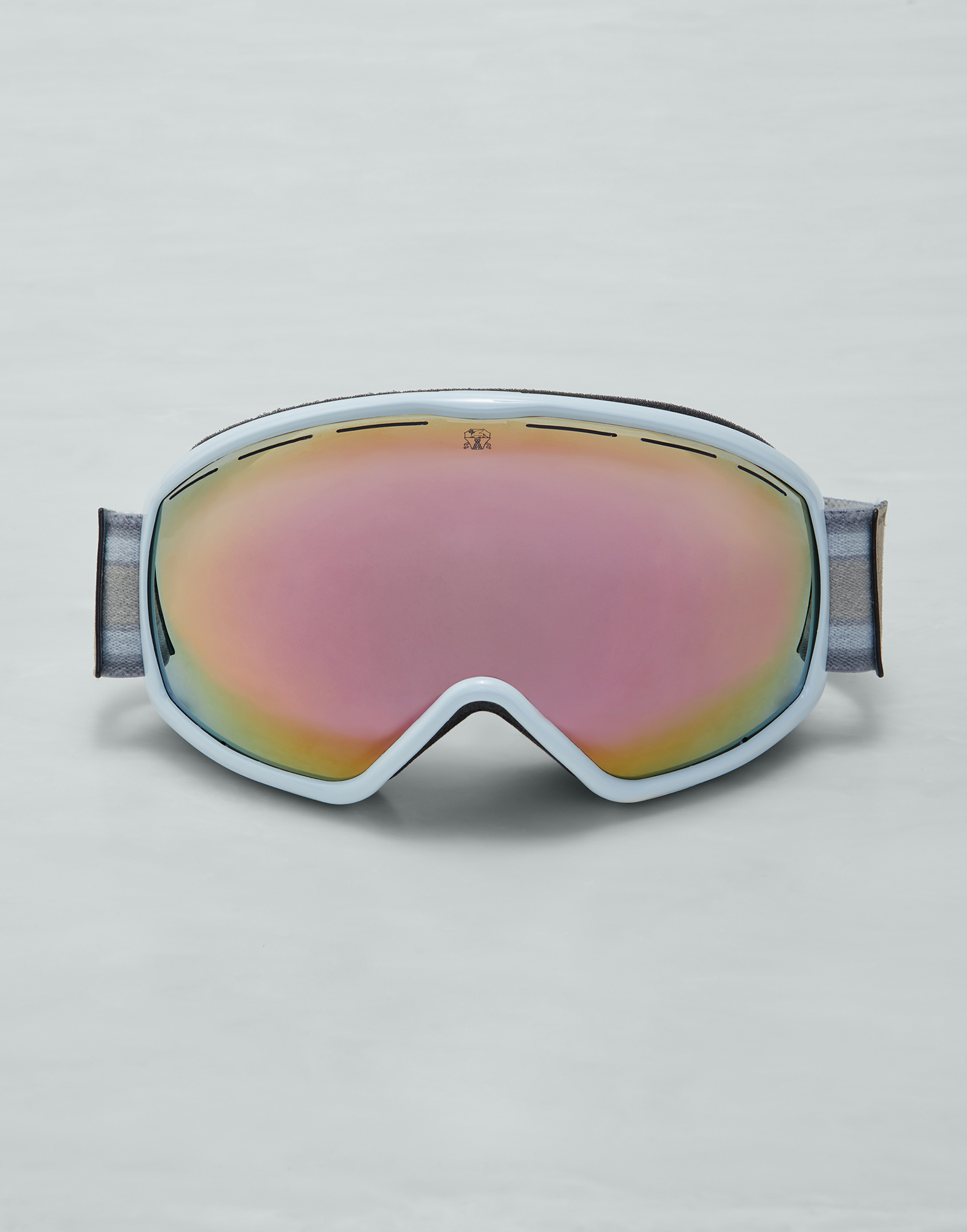Masque de ski Aspen Blanc Lunettes - Brunello Cucinelli