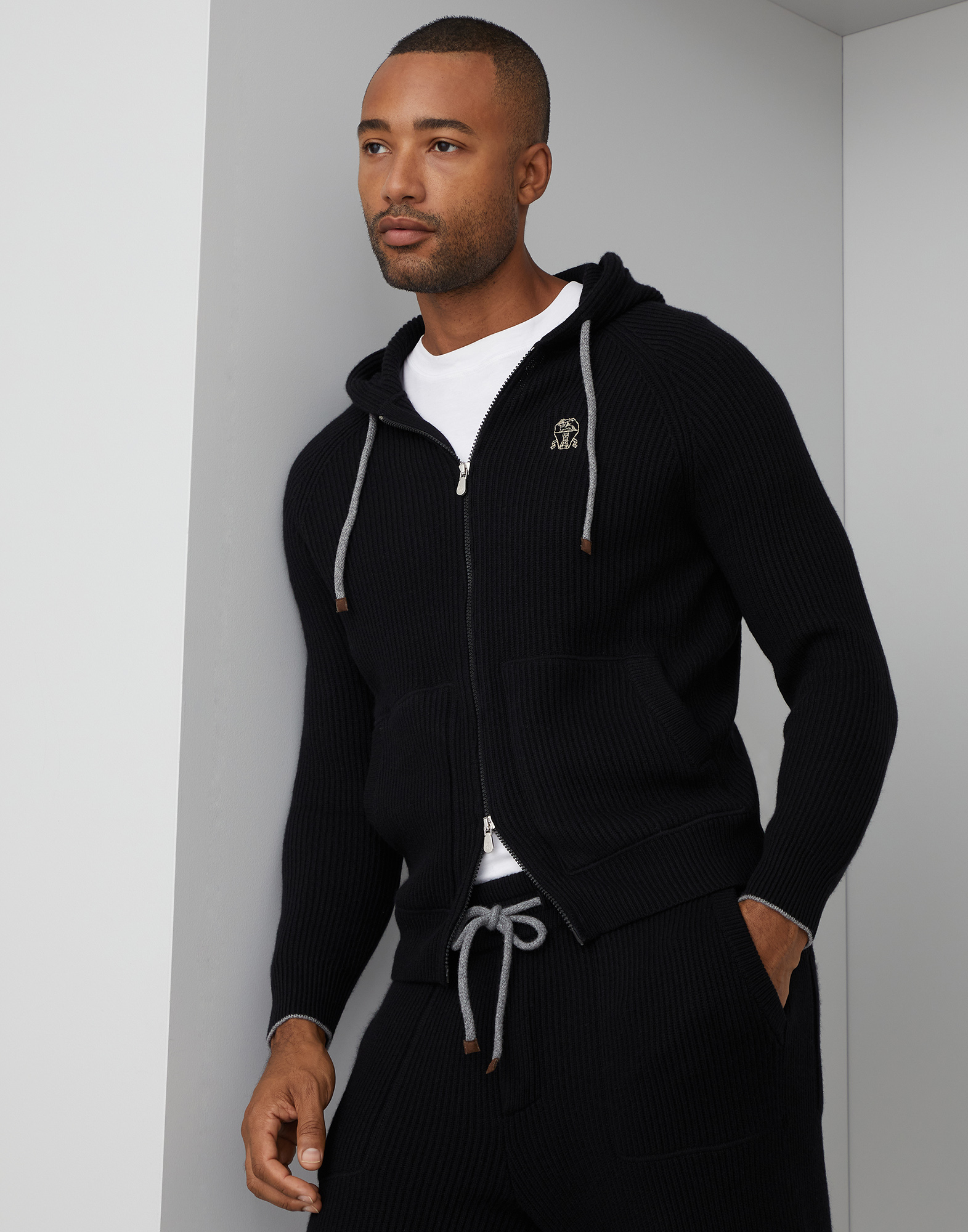 Topwear in maglia Nero Uomo - Brunello Cucinelli