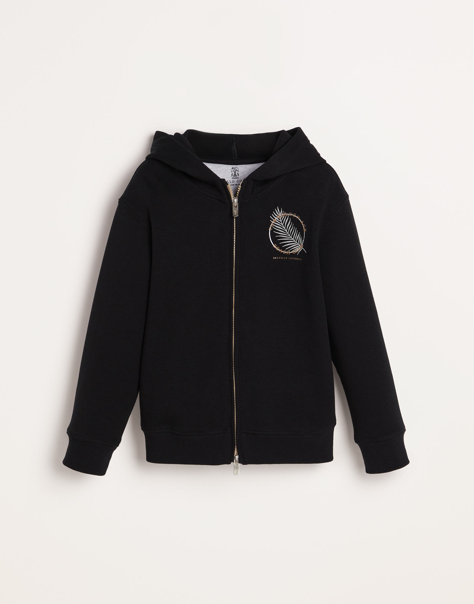 Cotton zip up clearance sweatshirt