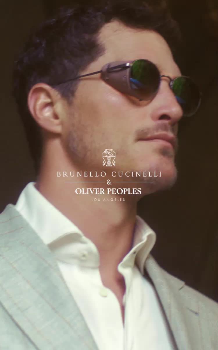 SS23 Eyewear Collection: Brunello Cucinelli & Oliver Peoples